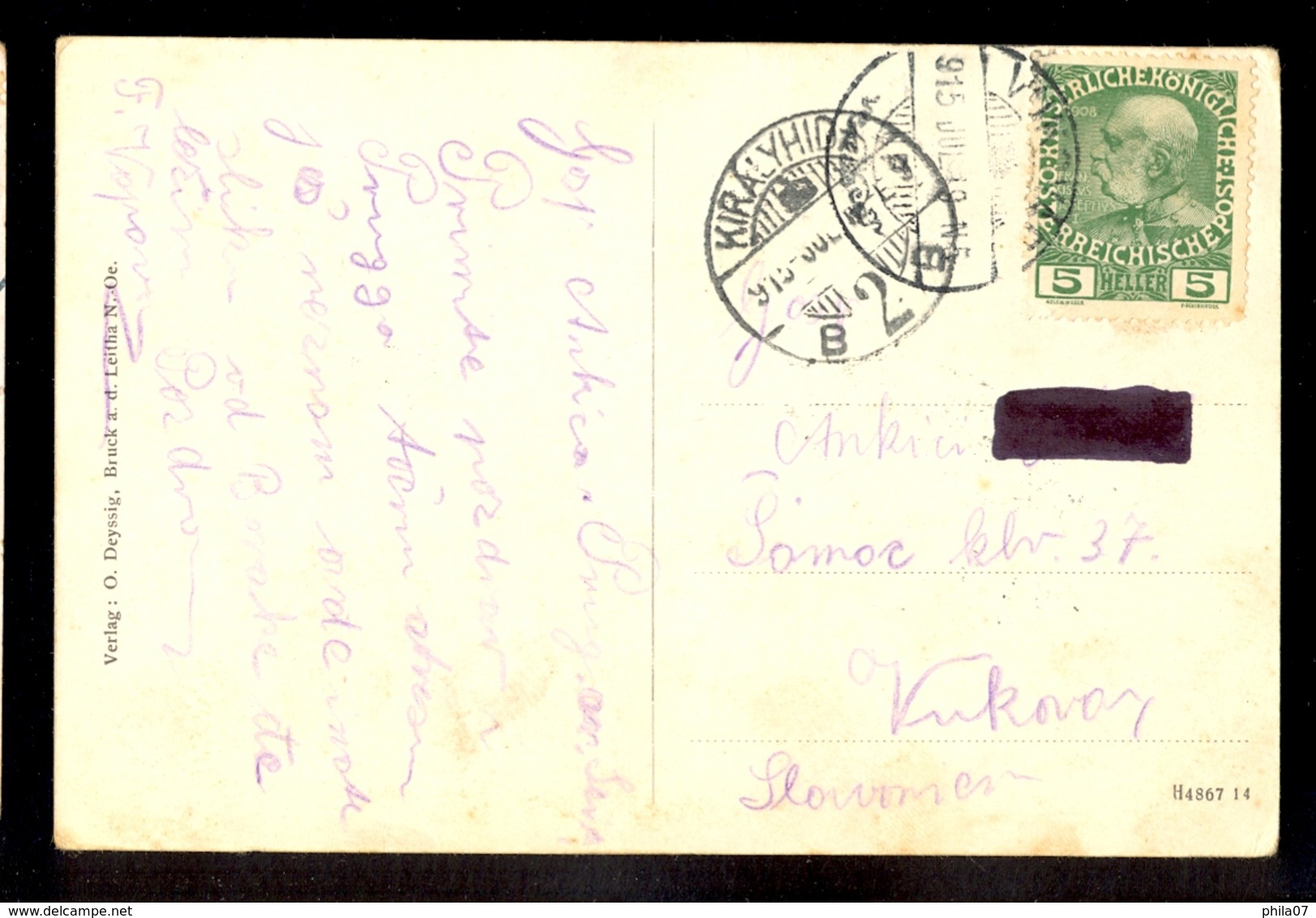 AUSTRIA - Gruss Aus Bruck A.d. Leitha / Postcard Circulated - Bruck An Der Leitha