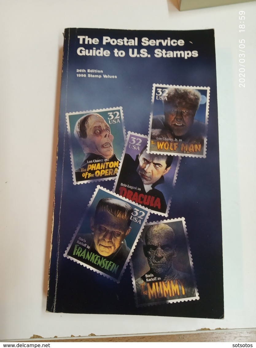 The Postal Service Guide To US Stamps 1998 - N Very Good Condition - USA