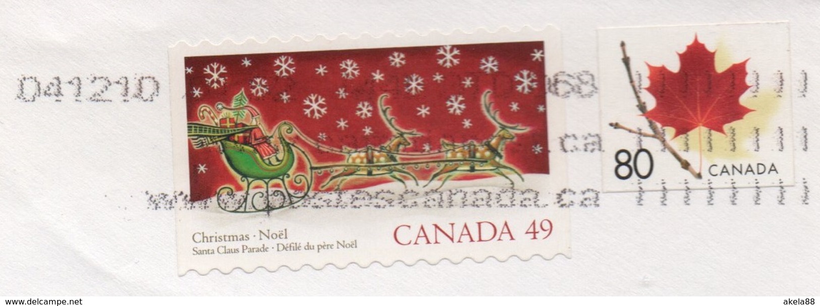 CANADA - BABBO NATALE - ACERO - Postal History