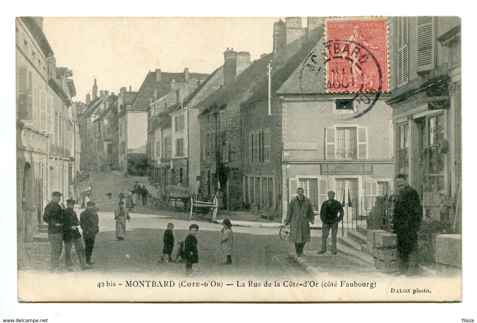 21 - Cote D'Or -  Montbard - La Rue De La Cote D'Or (0605) - Montbard