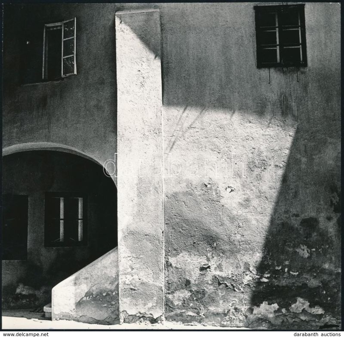 Cca 1975 Lackovich László Budapesti Fotóművész, Feliratozott, Vintage Fotóművészeti Alkotása (Fény és árnyék), A Magyar  - Sonstige & Ohne Zuordnung