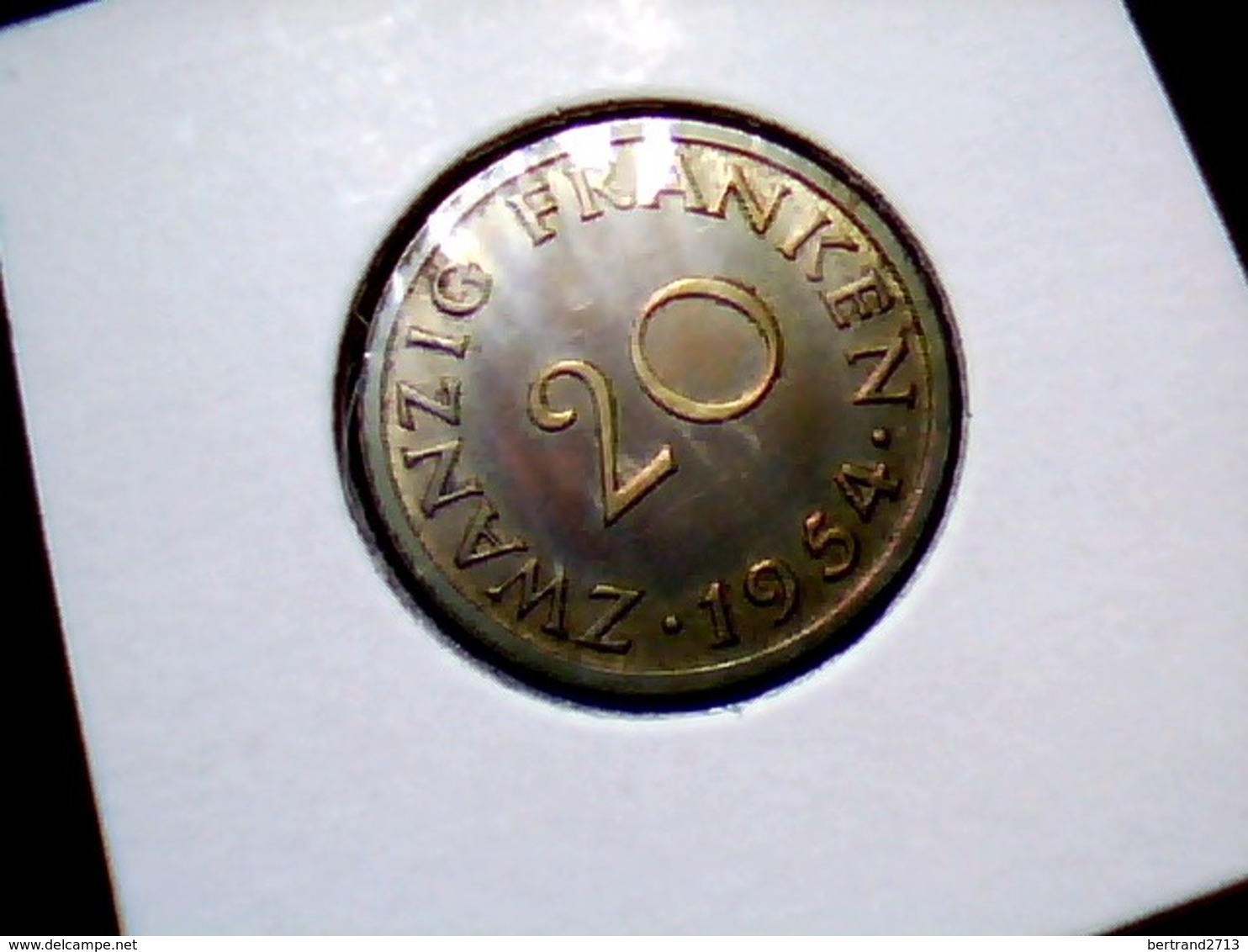 KM 2    20 Franken 1954 - Altri & Non Classificati