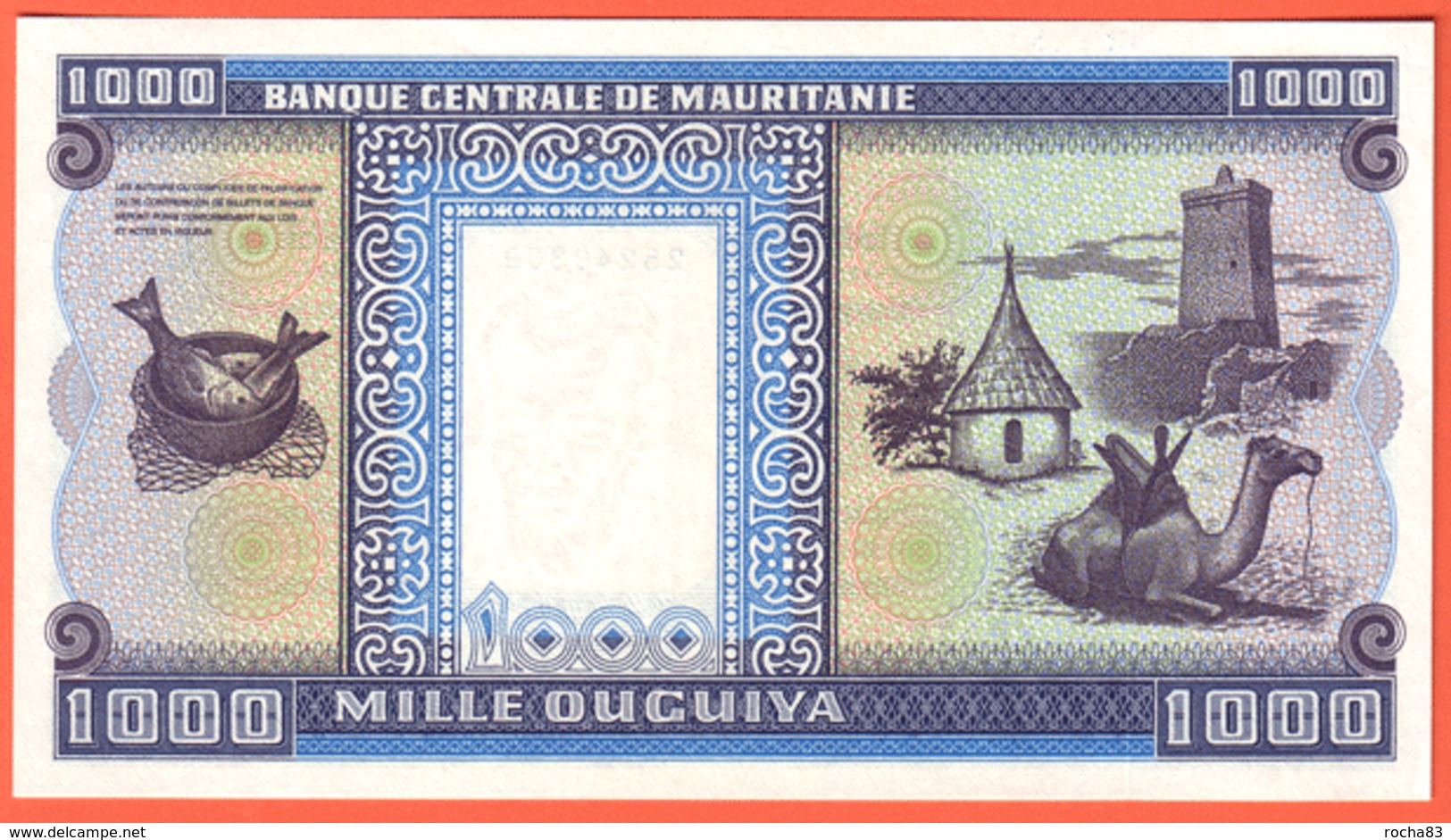 MAURITANIE - 1.000 Ouguiya Du 28 11 1985  Pick 7b - Mauritanië