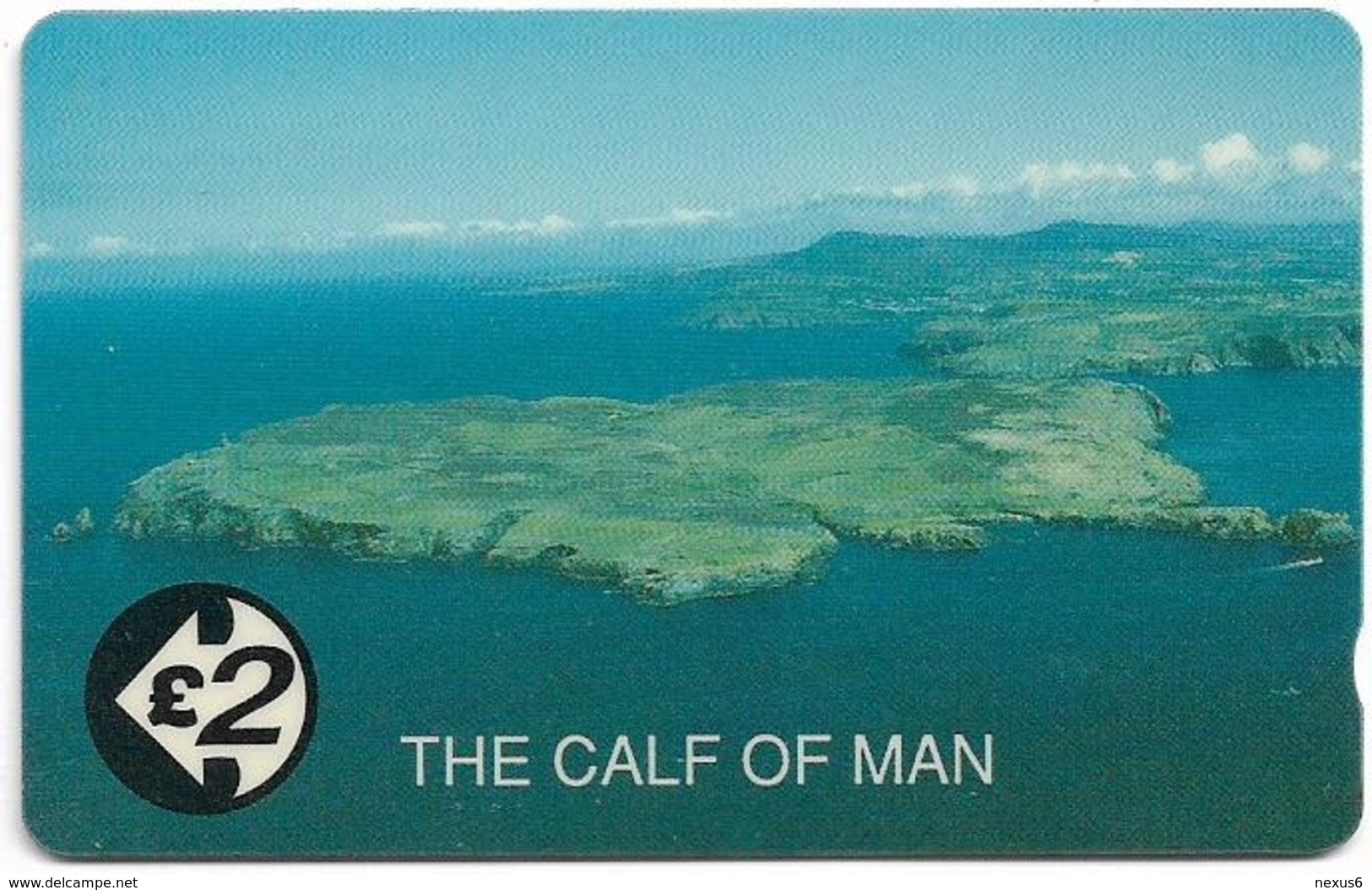 Isle Of Man - GPT - Landscapes - Calf Of Man - 21IOMA - 1993, 5.980ex, Used - Man (Ile De)