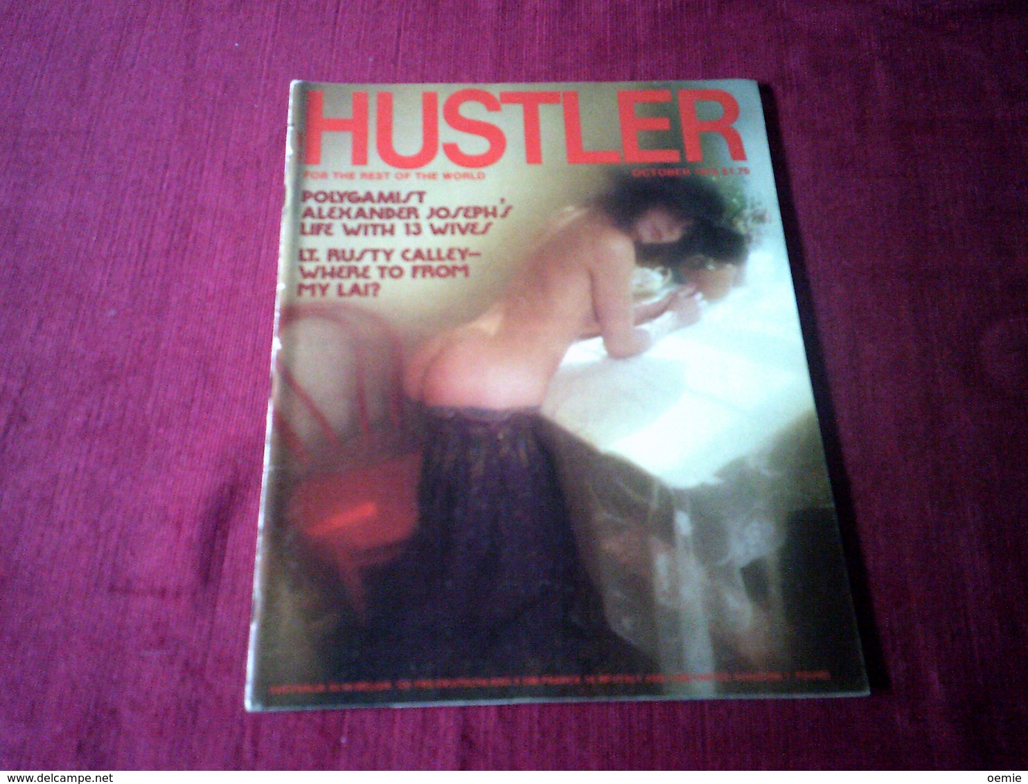 HUSTLER    VOL 2  N° 4  OCTOBER   1975 - Voor Heren