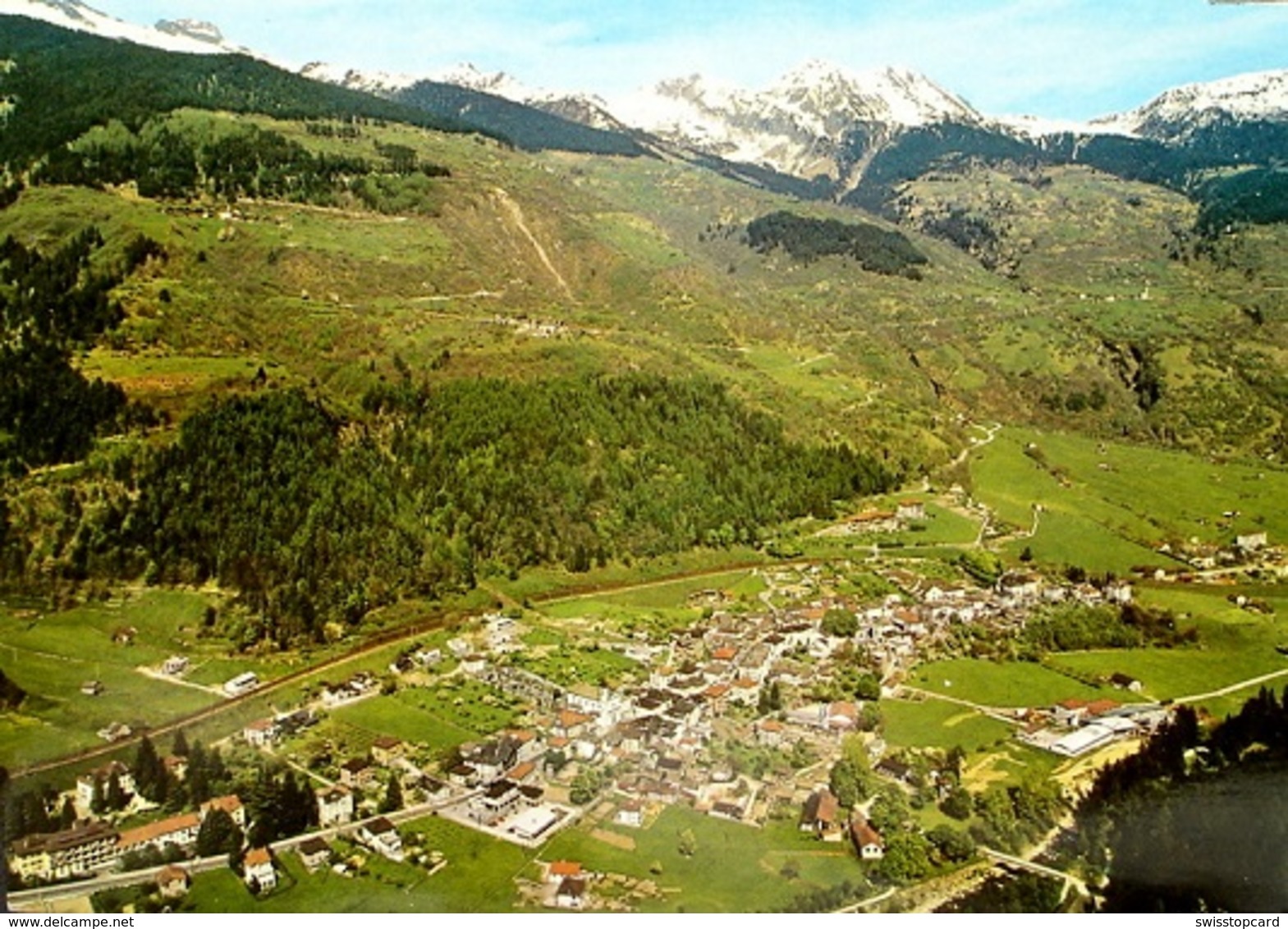 FAIDO Panorama Con Pizzo Molare - Faido