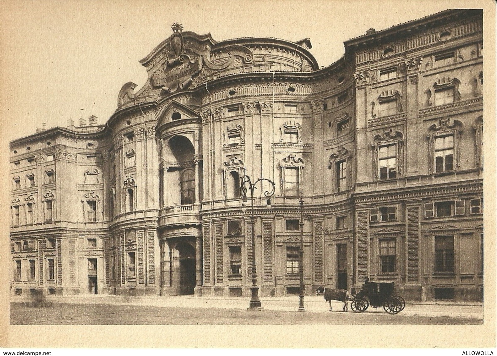 6776" MOSTRA DEL BAROCCO PIEMONTESE-GIUGNO/OTTOBRE 1937-XV-PALAZZO CARIGNANO SEDE MOSTRA"  -CARTOLINA POSTALE  NON SPED. - Expositions