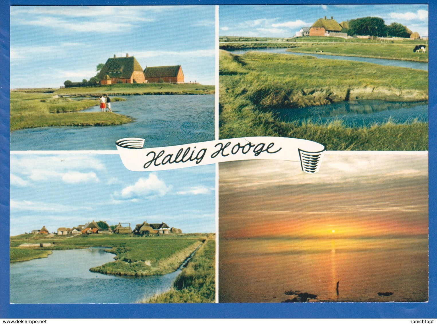 Deutschland; Hallig Hooge; Multibildkarte; Bild1 - Halligen