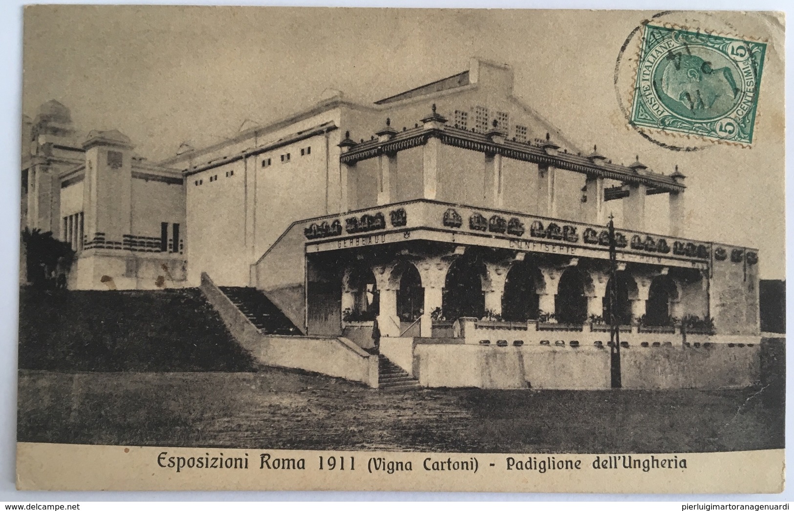 V 72667 Esposizione Roma 1911 - Vigna Cartoni - Padiglione Dell’Ungheria - Exhibitions