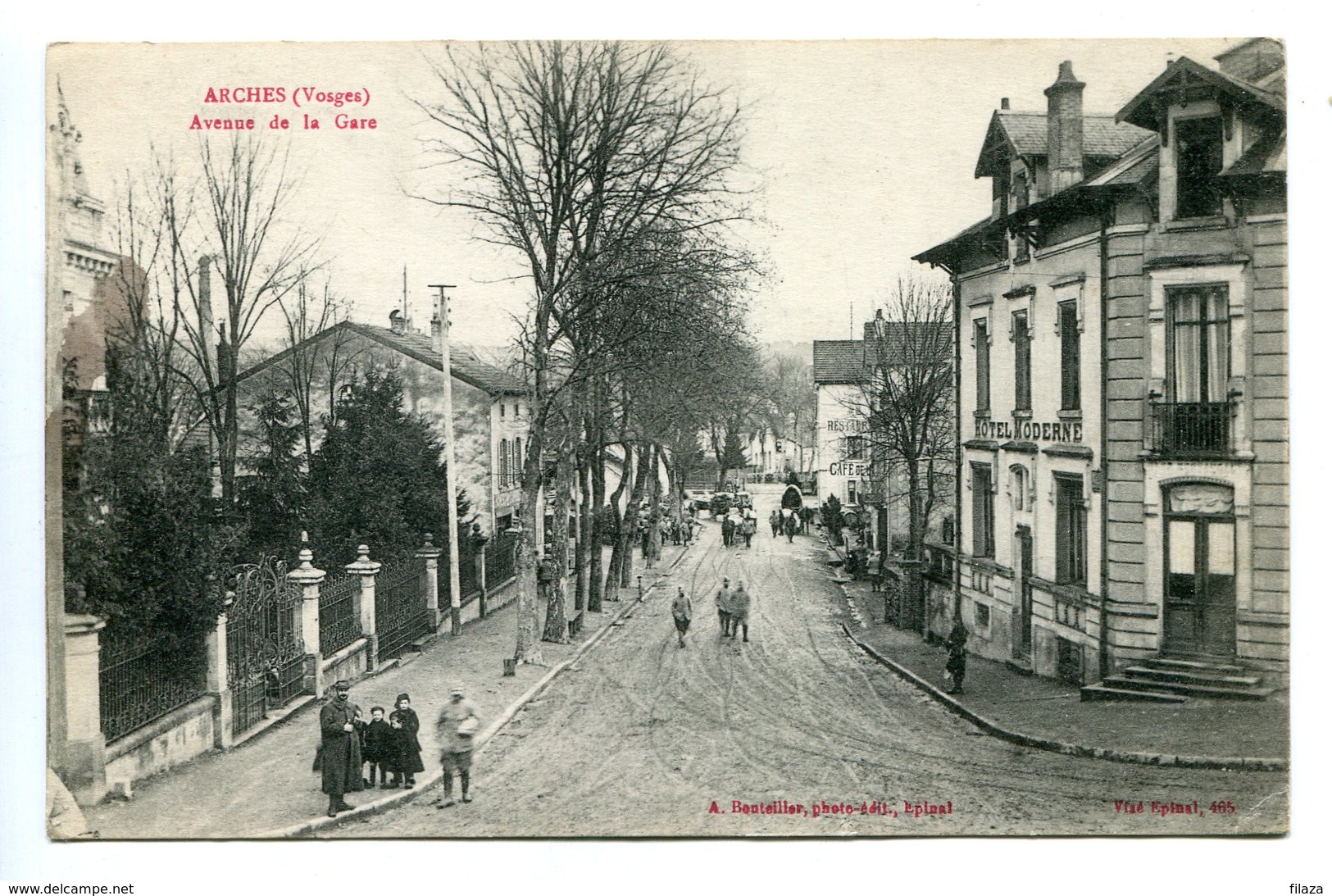 88 - Vosges - Arches - Avenue De La Gare (0732) - Arches