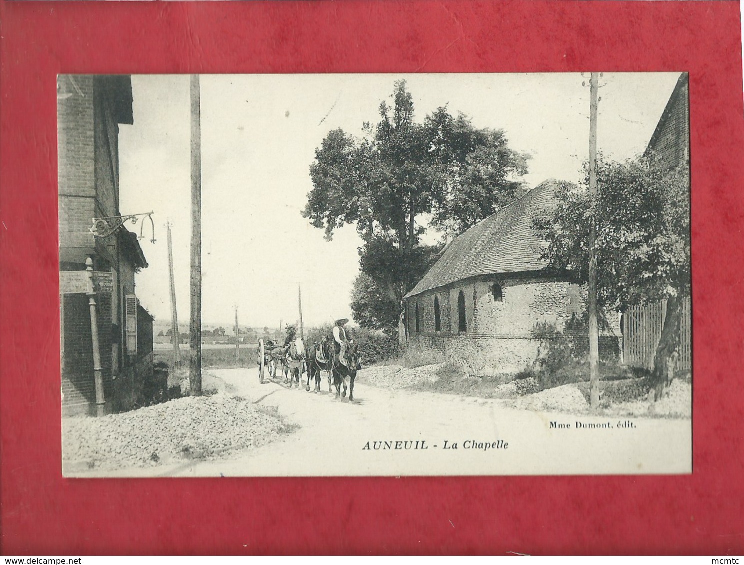 CPA - Auneuil  - La Chapelle - Auneuil