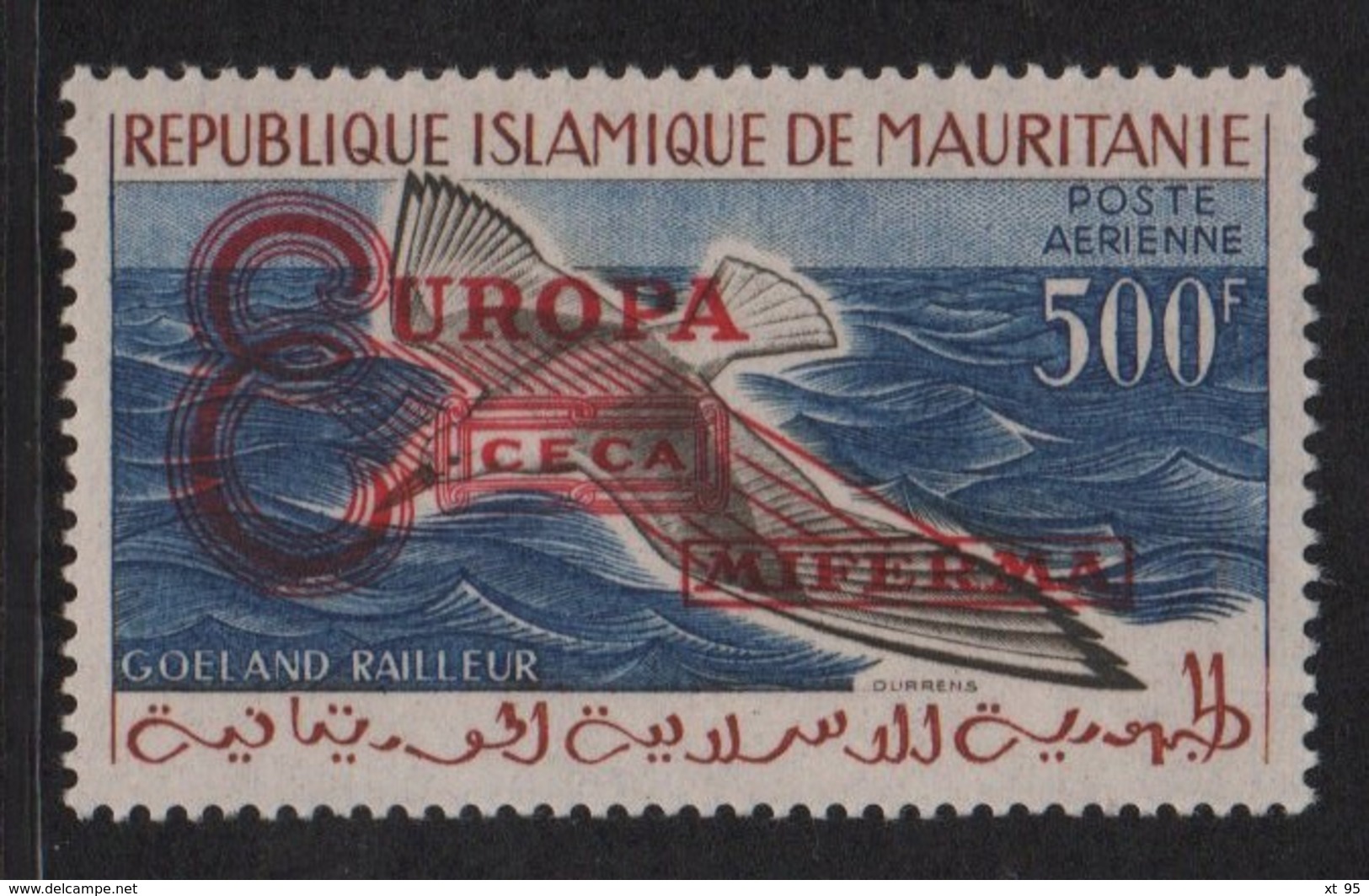 Mauritanie - PA N°20F - Surcharge Mine De Fer - ** Neufs Sans Charniere - Cote 21€ - Mauritanië (1960-...)