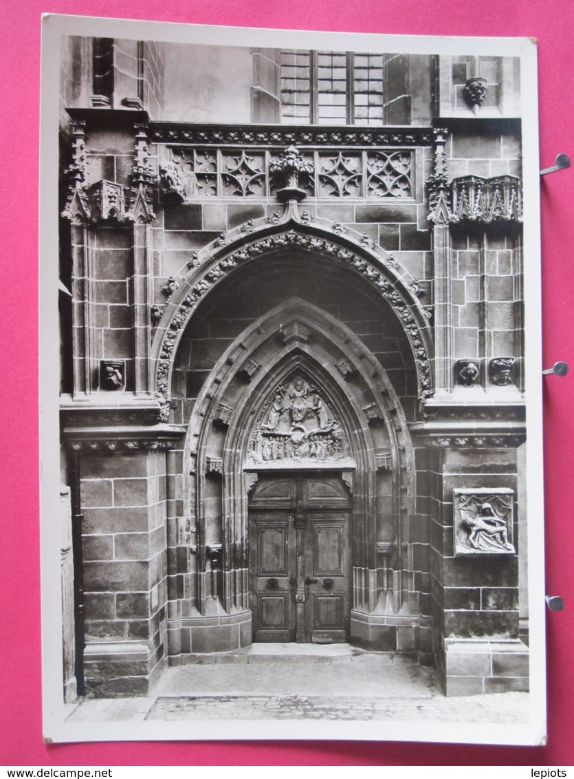 Visuel Très Peu Courant - Allemagne - Kitzingen - Portal Der Pfaffkirche St Johannis - R/verso - Kitzingen