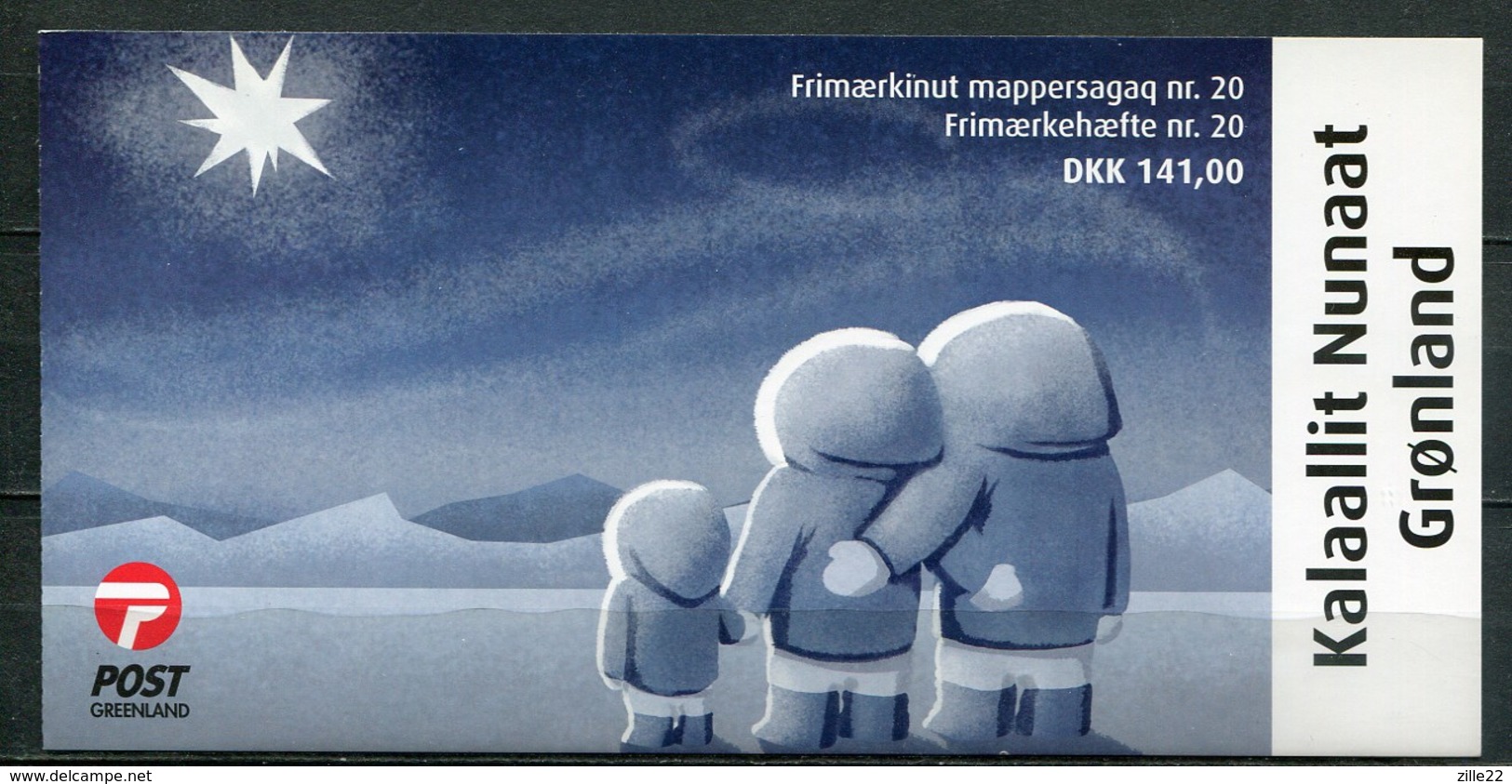 Grönland Mi# Weihnachts-MH 20 Postfrisch MNH - Christmas - Postzegelboekjes