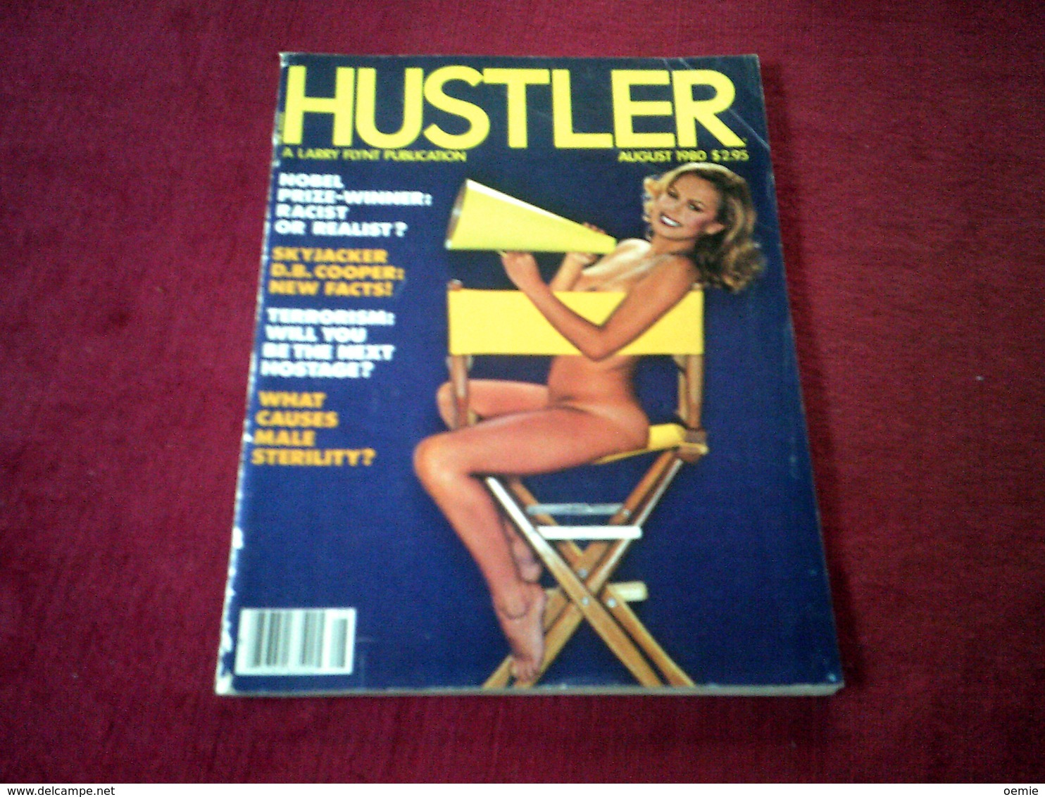 HUSTLER    VOL 7  N° 2   AUGUST  1980 - Para Hombres