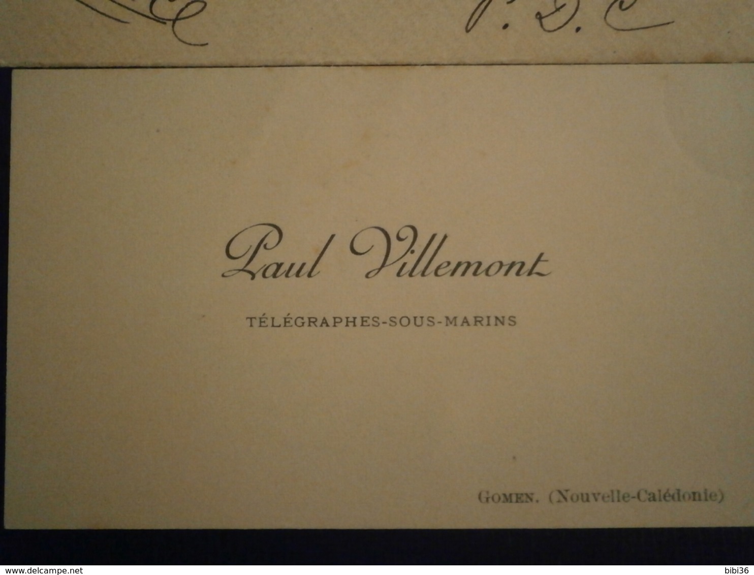 NOUVELLE CALEDONIE CALEDONIA ENVELOPPE LETTRE LETTER COVER ENV PLI GOMEN TELEGRAPHE SOUS MARIN BOULOGNE PAS CALAIS - Briefe U. Dokumente