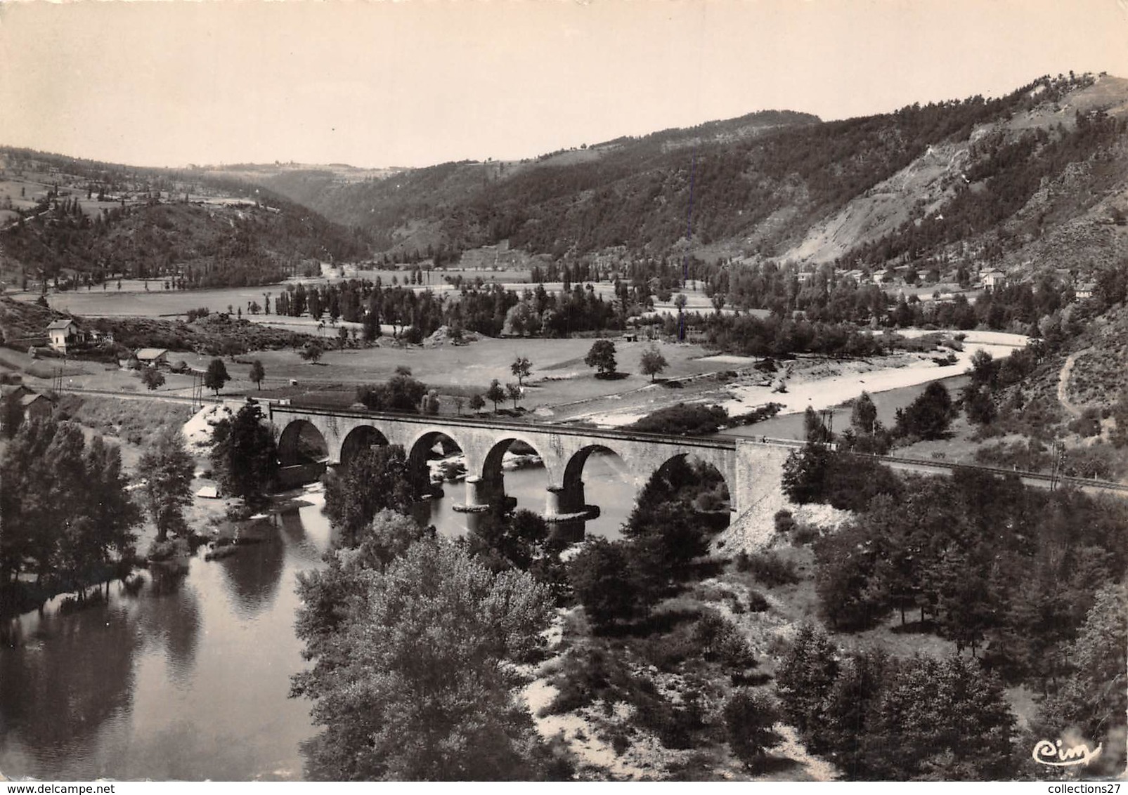 43-RETOURNAC- LE PONT DE CHANGUES ET LE VILLAGE DE COTTIER ET DE VOUSSE - Retournac