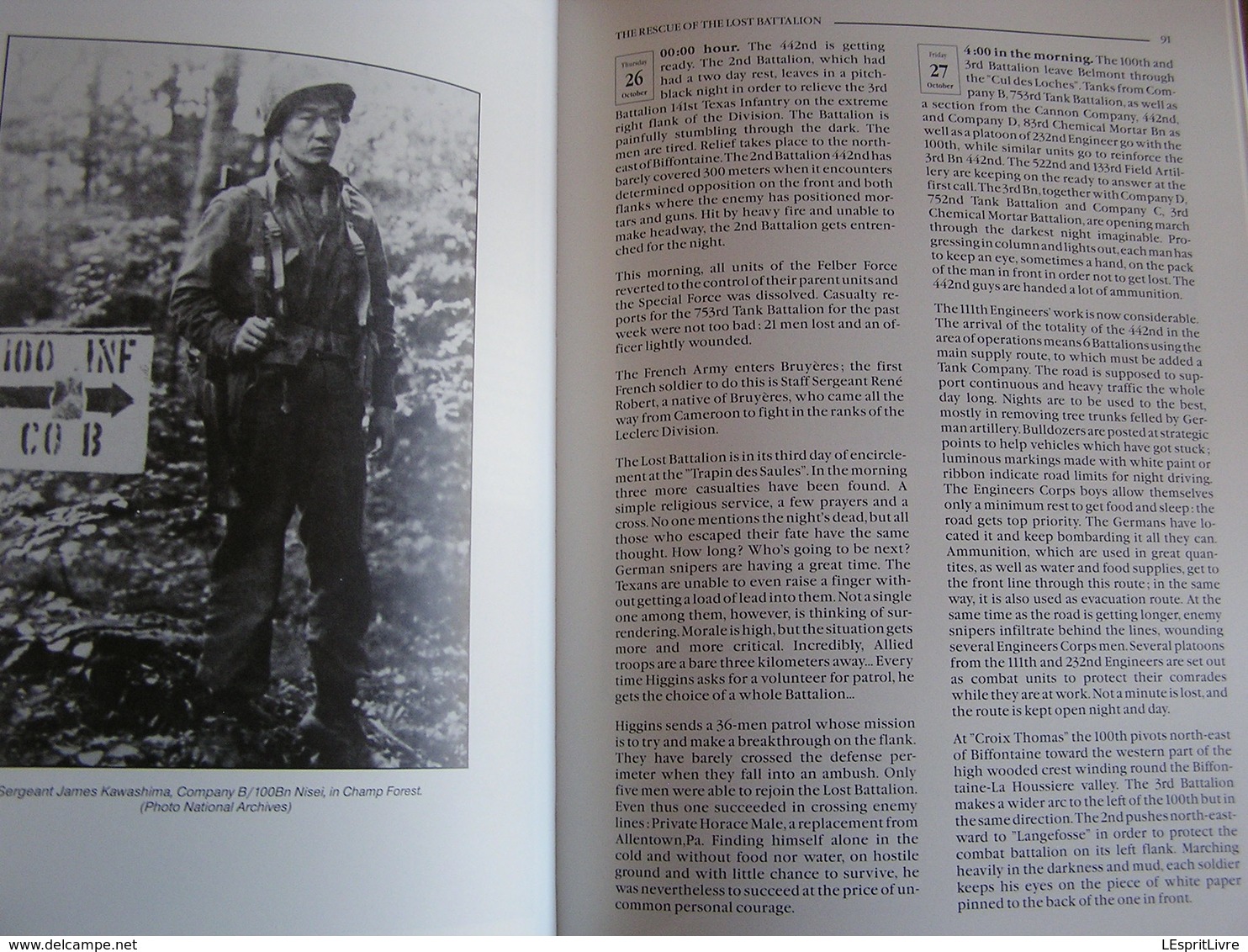 US SAMURAÏS IN BRUYERES Guerre 40 45 WW 2 Japanese Americans Soldiers Bruyères en Vosges France Battle Bataille US Army