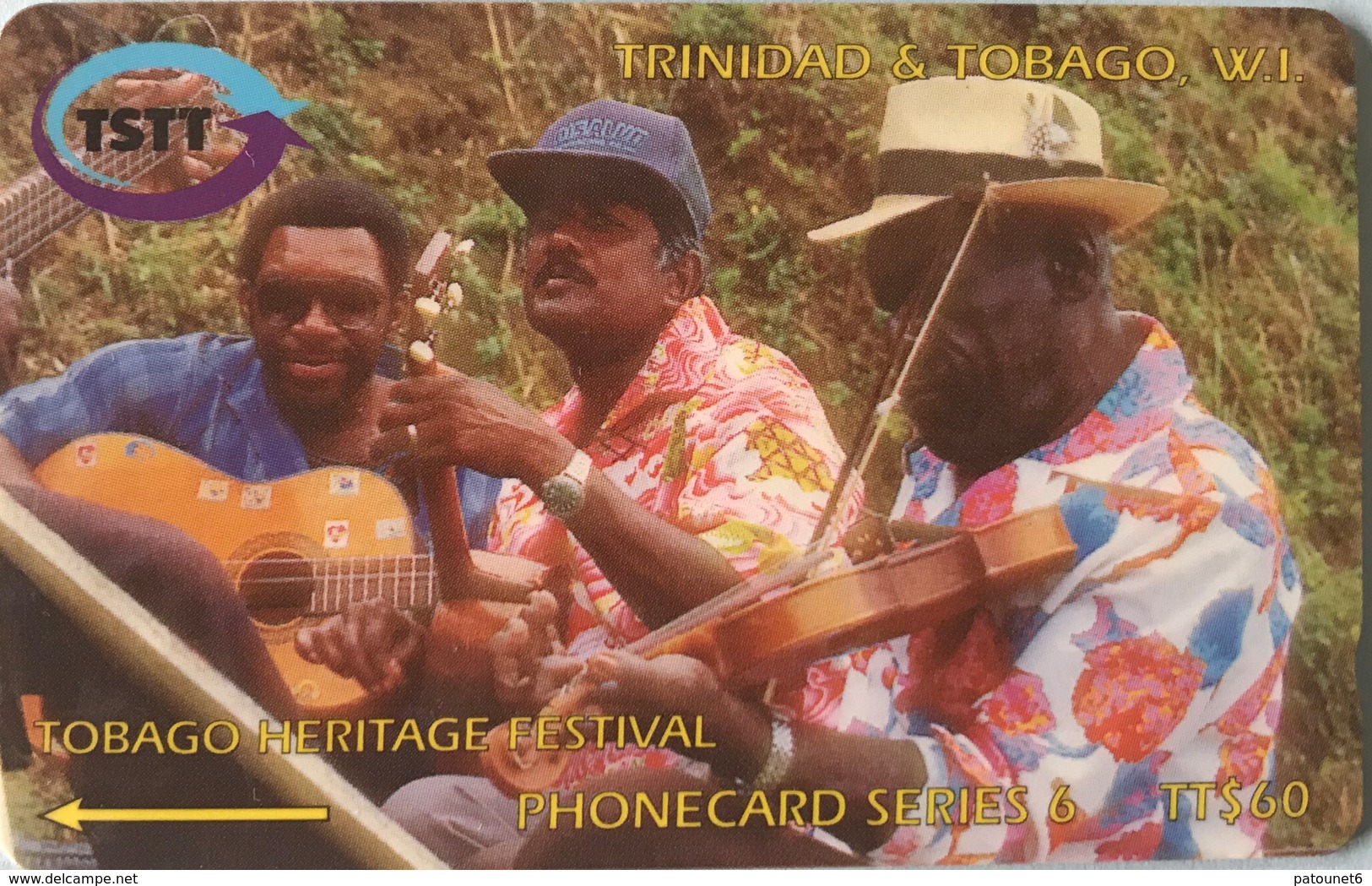 TRINITE & TOBAGO  -  Phonecard  - TSTT  - Tobago Heritage Festival  -  TT $ 60 - Trinidad & Tobago