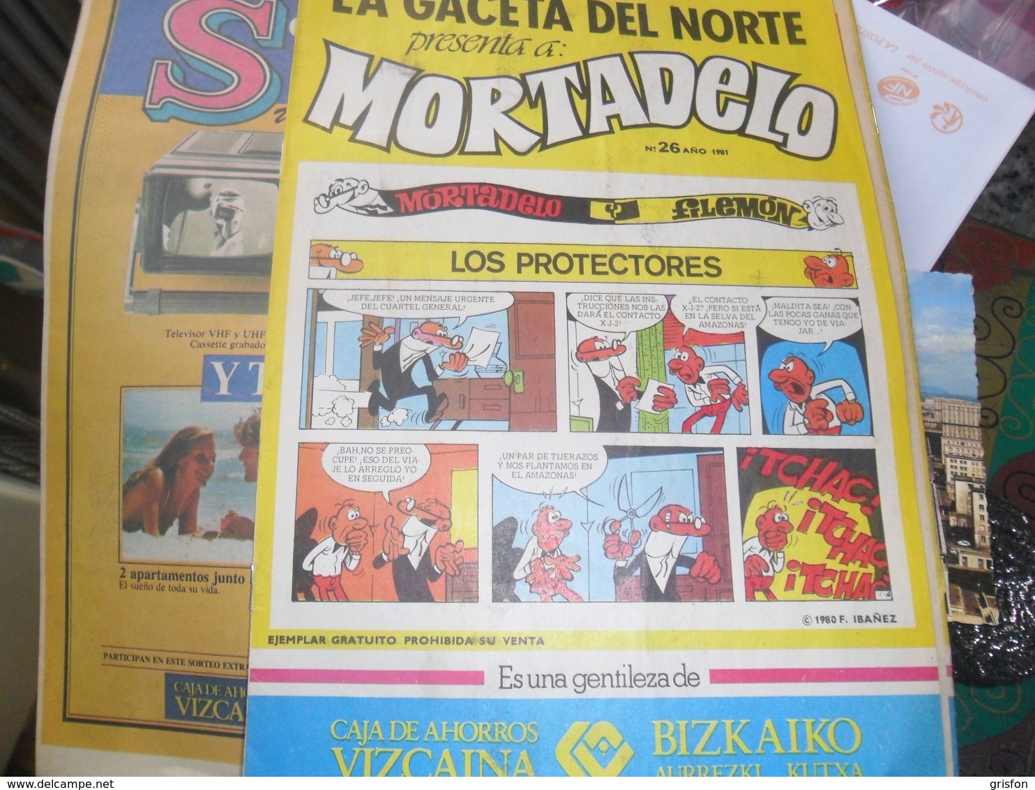 Mortadelo La Gaceta Del Norte 1981 Ibañez - Mortadelo Y Filemon