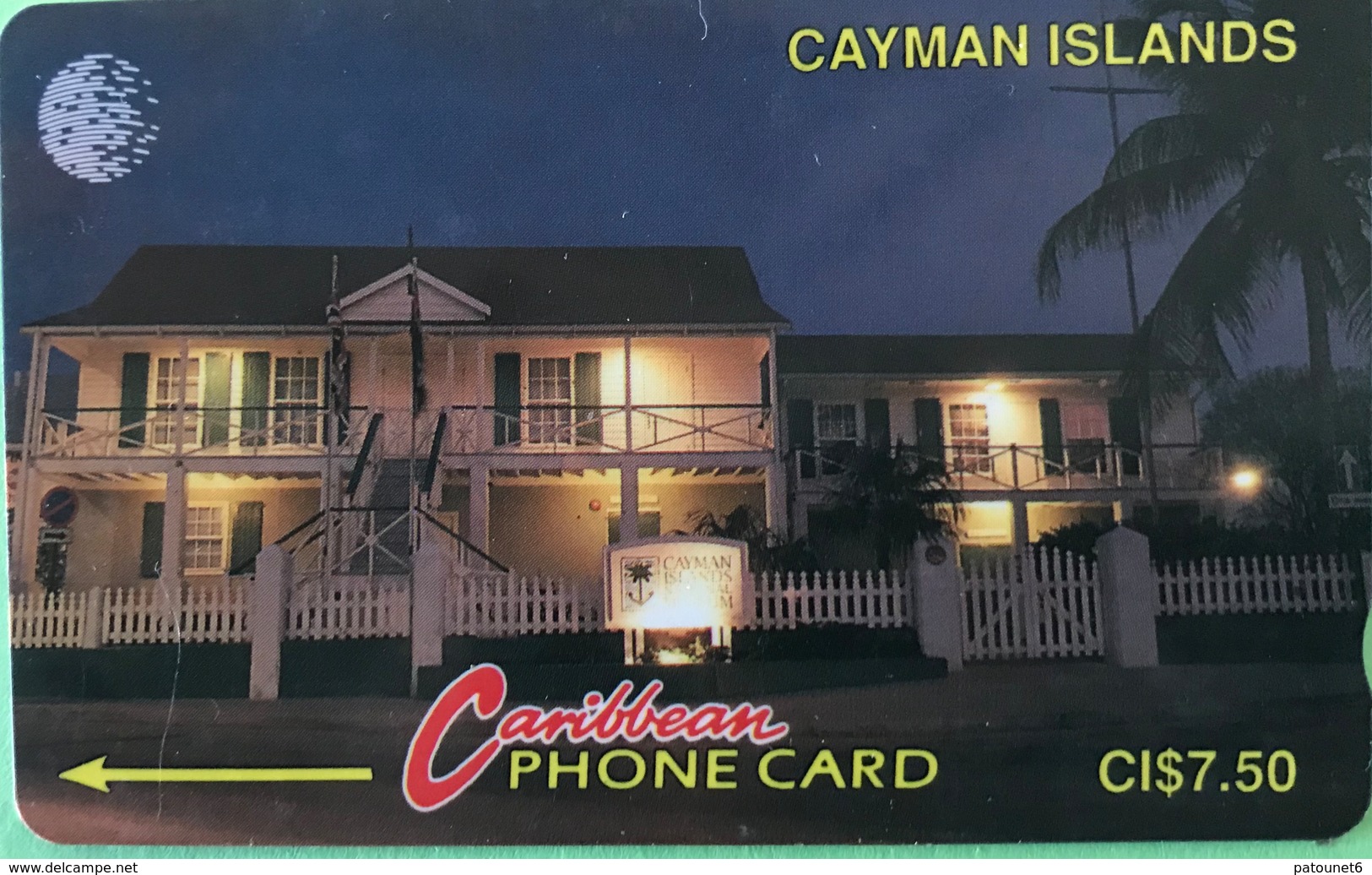 ILES CAYMAN  -  Phonecard  -  Cabble & Wirelees  - CI $ 7.50 - Iles Cayman