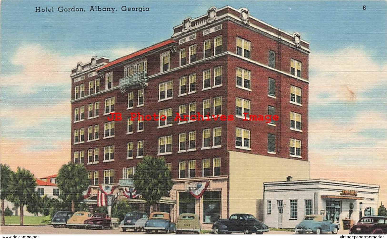 320371-Georgia, Albany, Gordon Hotel, Tichnor Bros No 77406 - Albany