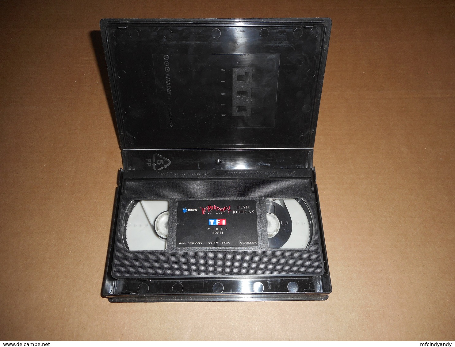 Cassette VHS - Jean Roucas - Les Roucasseries - Concert & Music