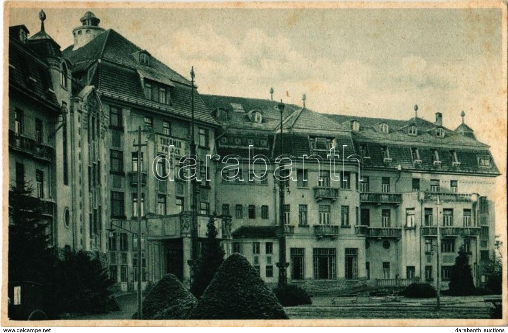 ** T4 Pöstyén, Pistyan, Piestany; Hotel Thermia Palace Szálloda / Hotel (vágott / Cut) - Unclassified