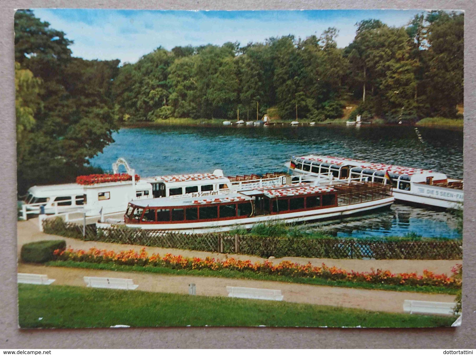 Malente-Gremsmuehlen - Bootsankegestekke Der 5-Seen_Fahrt Diekseebucht - Vg G4 - Malente-Gremsmuehlen