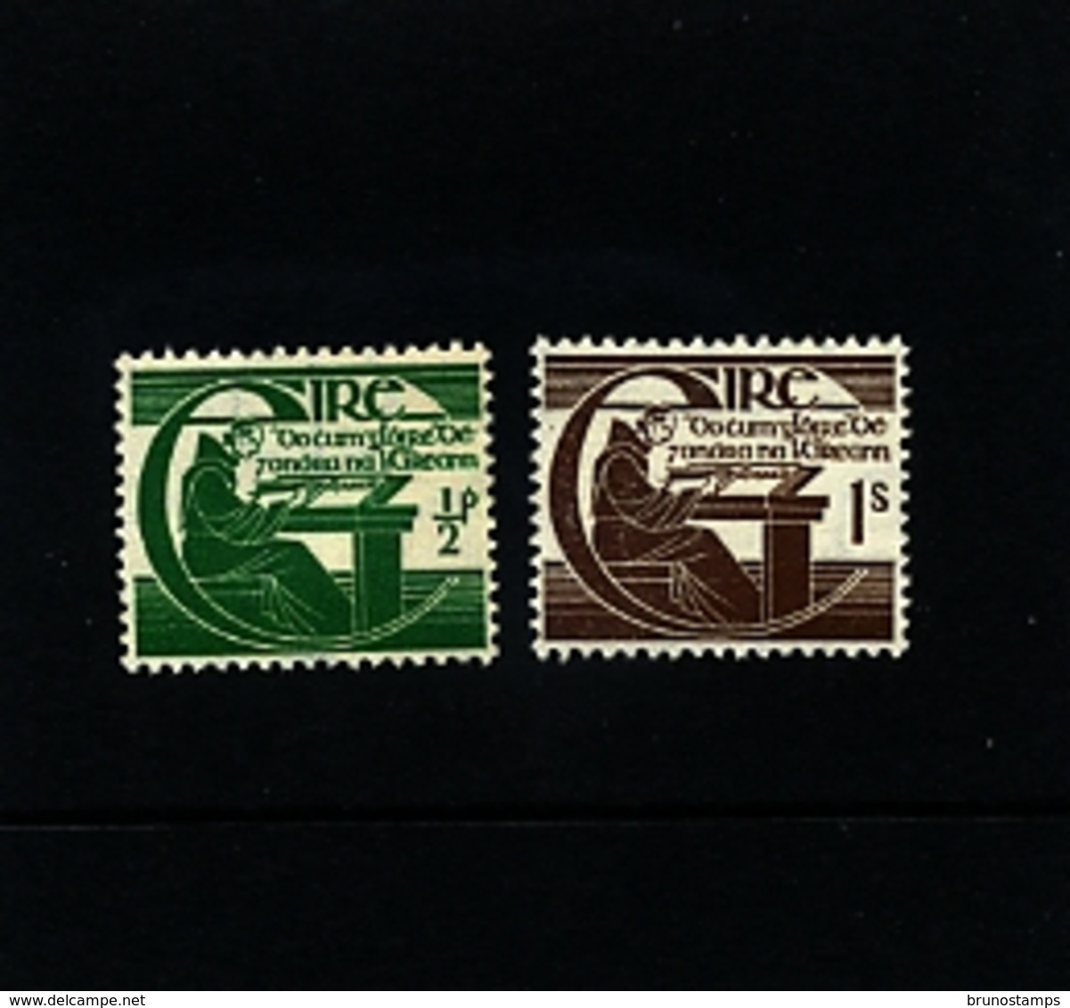 IRELAND/EIRE - 1944  MICHAEL O'CLERY  SET  MINT - Ongebruikt