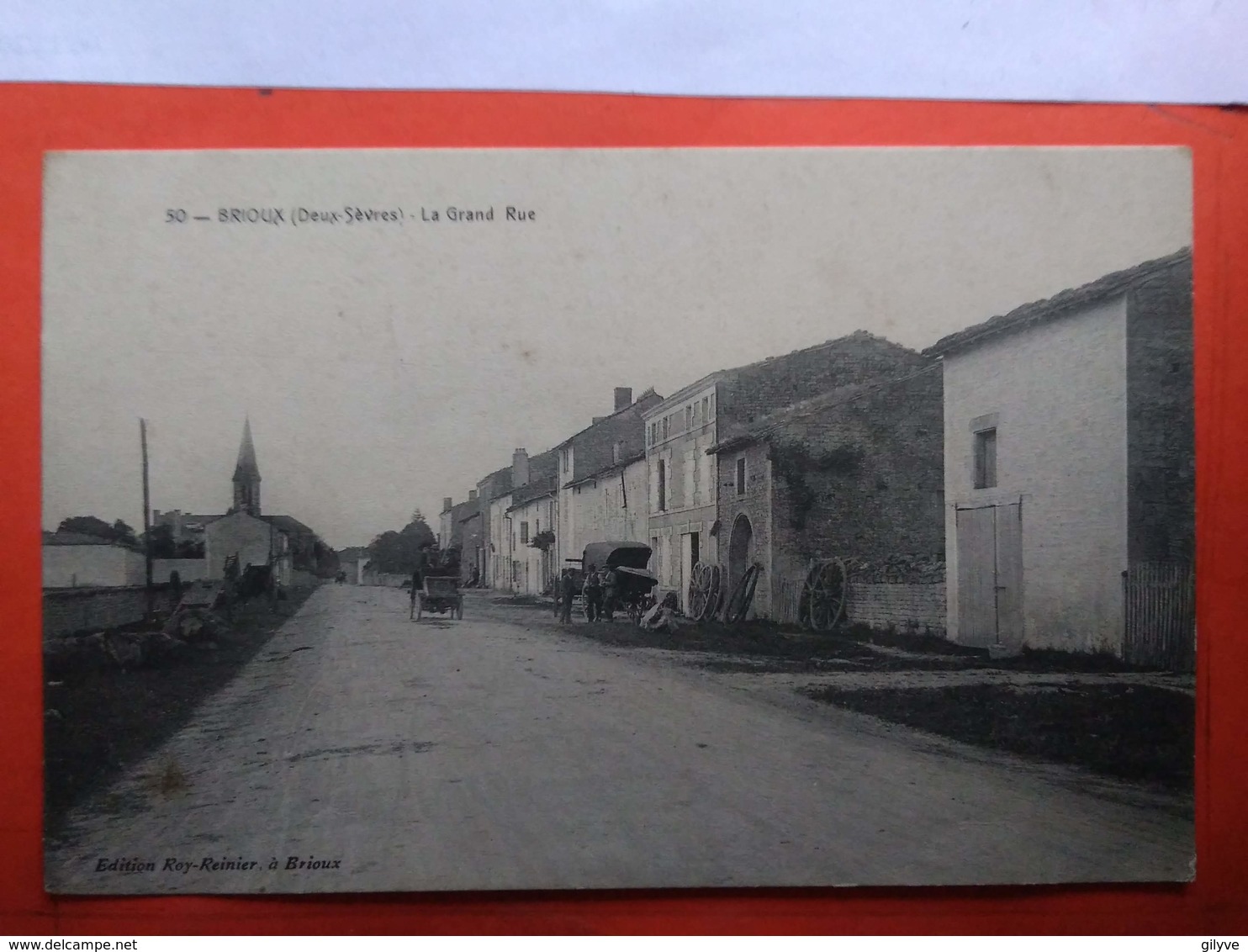 CPA (79) Brioux. La Grande Rue.  (N.2477) - Brioux Sur Boutonne