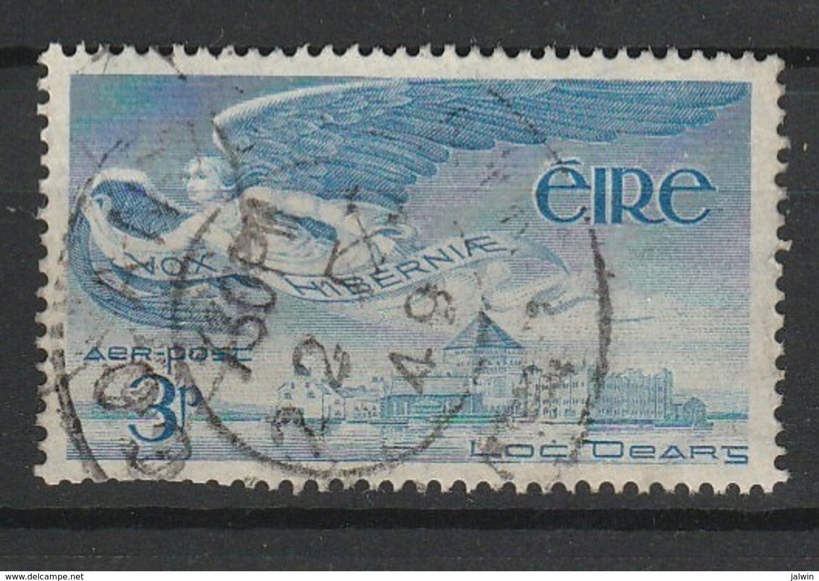 IRLANDE POSTE AERIENNE 1948-65 YT N° 2 Obl. - Poste Aérienne