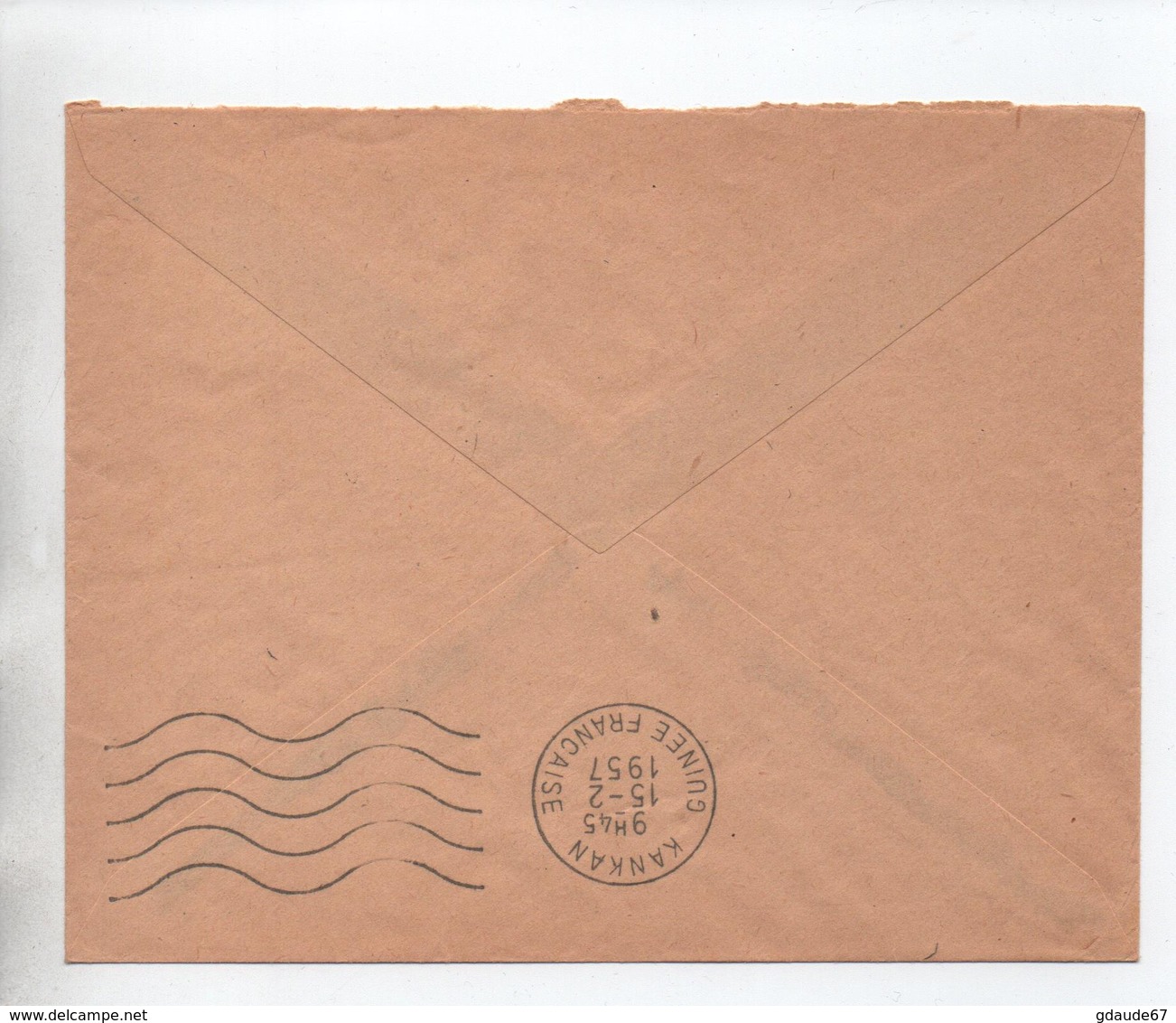 1957 - ENVELOPPE De KISSIDOUGOU (GUINEE FRANCAISE / AOF) - Covers & Documents