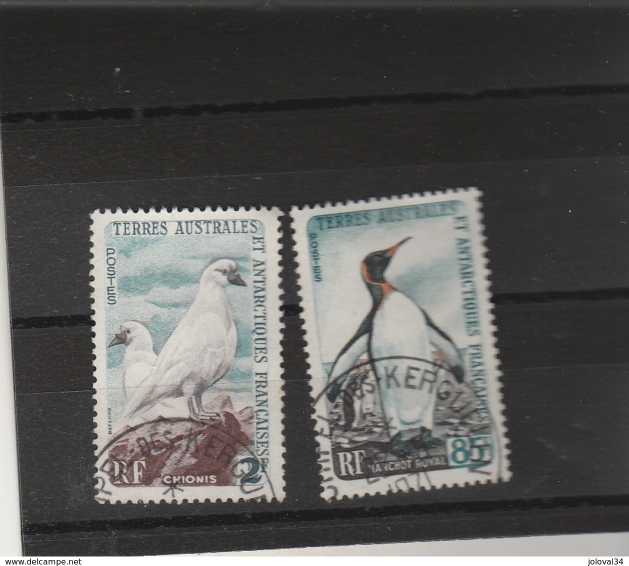 TAAF Yvert 13A + 17 Oblitérés - Oiseaux - Used Stamps