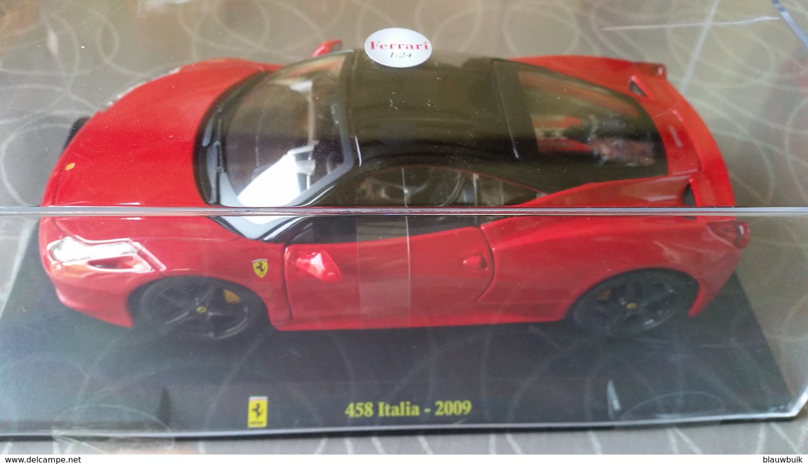 EDICOLA Ferrari 458 Italia 2009 Rood 1/24