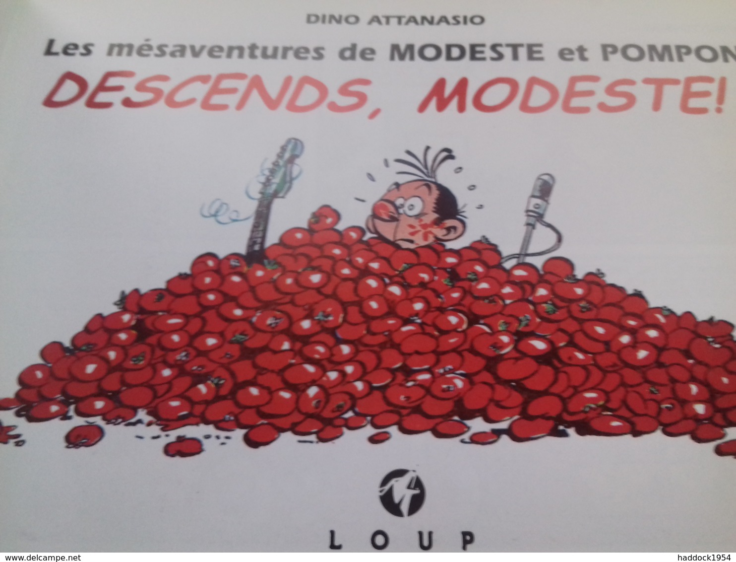 Descends Modeste DINO ATTANASIO Loup 2001 - Modeste Et Pompon