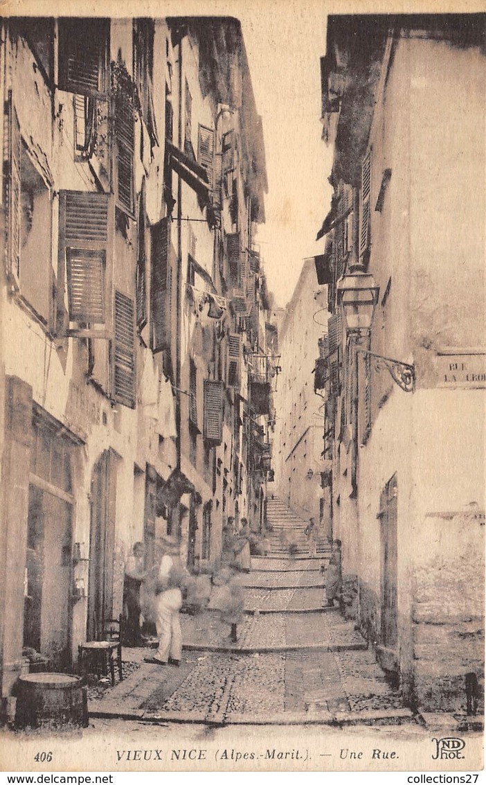 06-NICE- VIEUX NICE UNE RUE - Leven In De Oude Stad