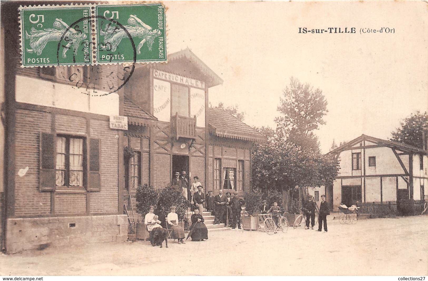 21-IS-SUR-TILLE- CAFE DU CHALET - Is Sur Tille