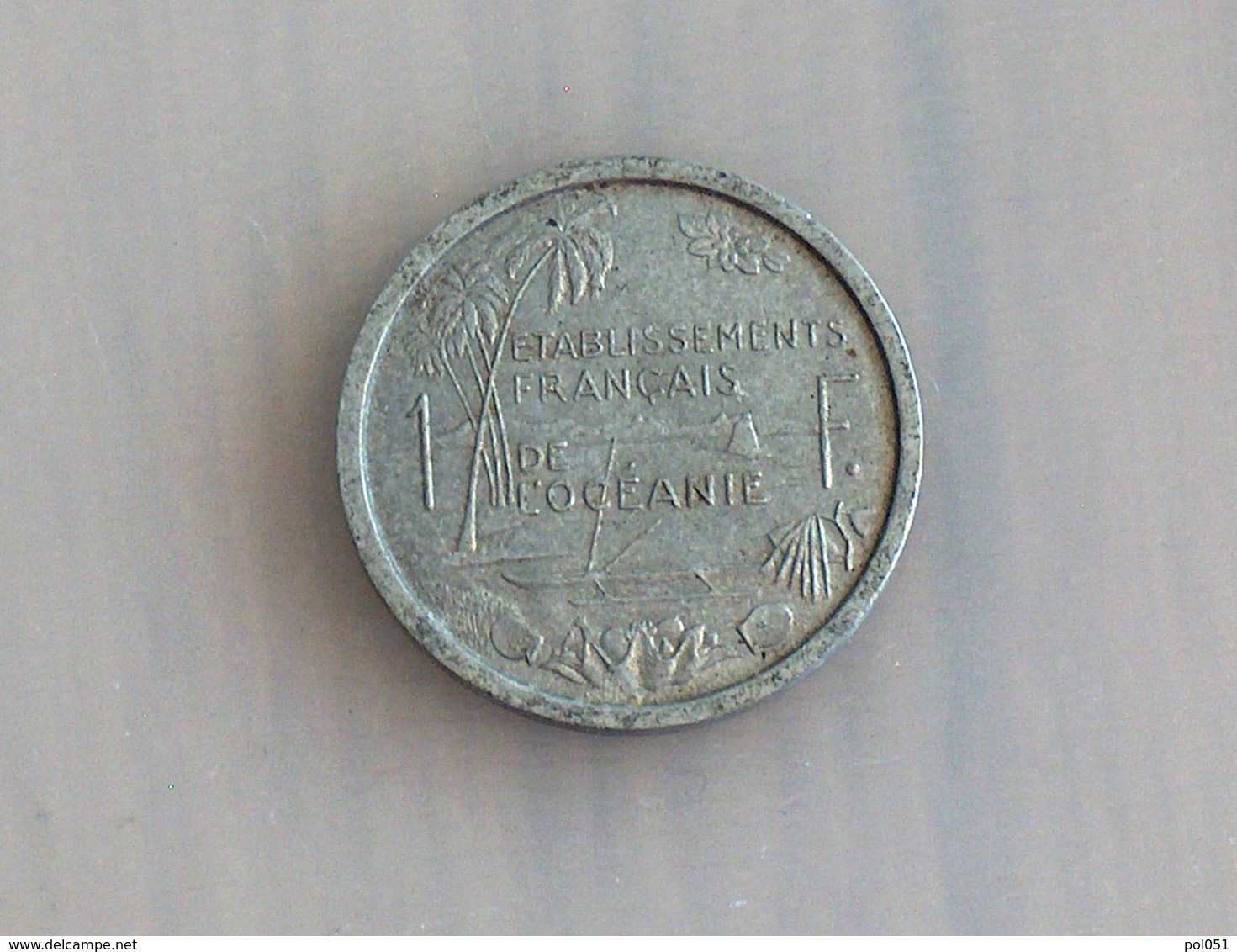 Etablissements Français De L'Océanie 1 Franc 1949 - Other - Oceania