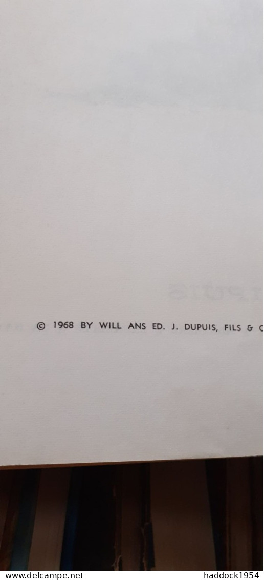 Le Réveil De Toar WILL ROSY Dupuis 1968 - Tif Et Tondu