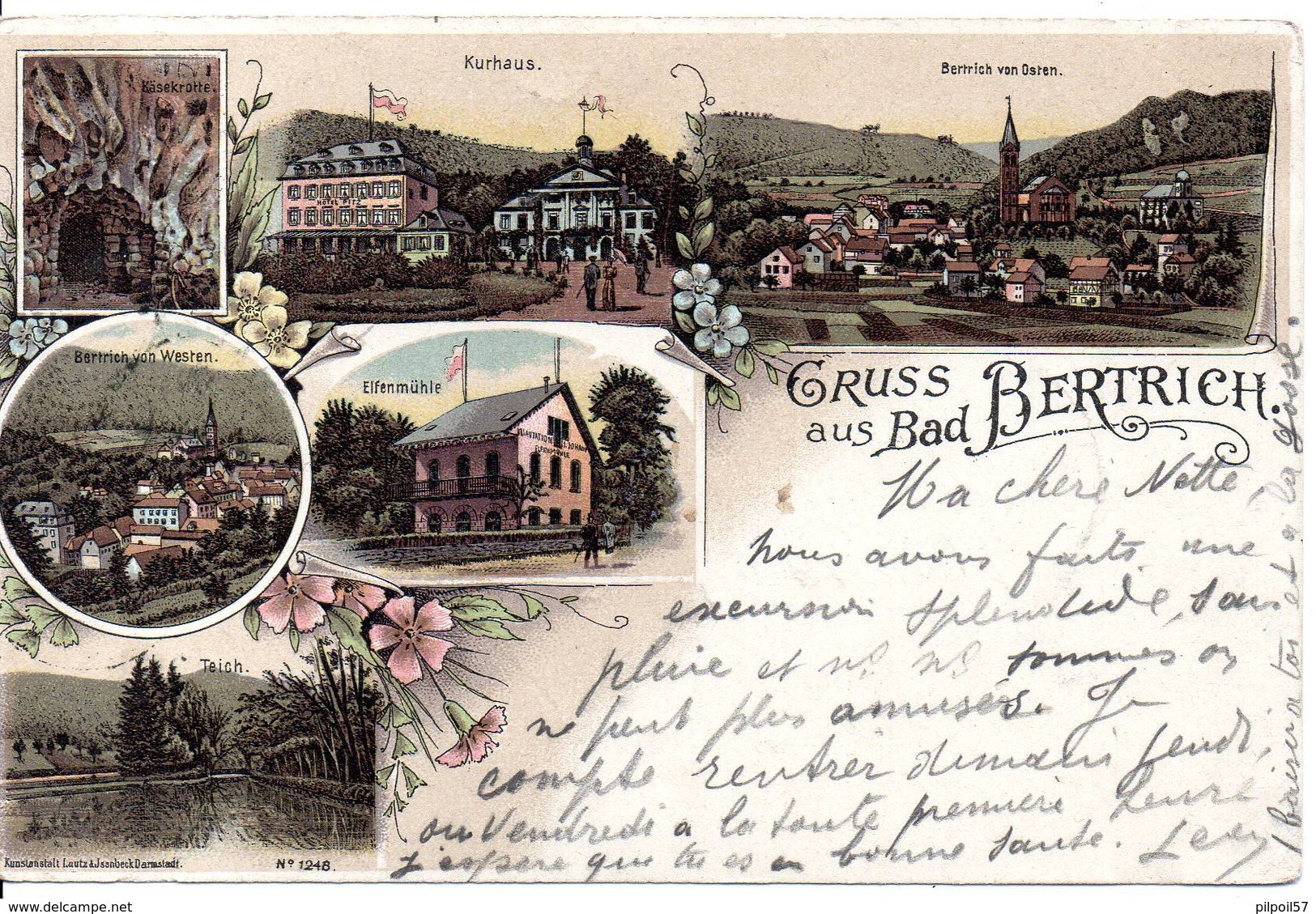 ALLEMAGNE - GRUSS AUS BAD BERTRICH - (2 Scan) - Bad Bertrich