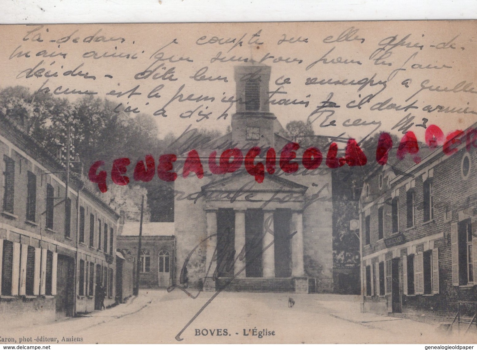 80 - BOVES - L' EGLISE - SOMME - Boves