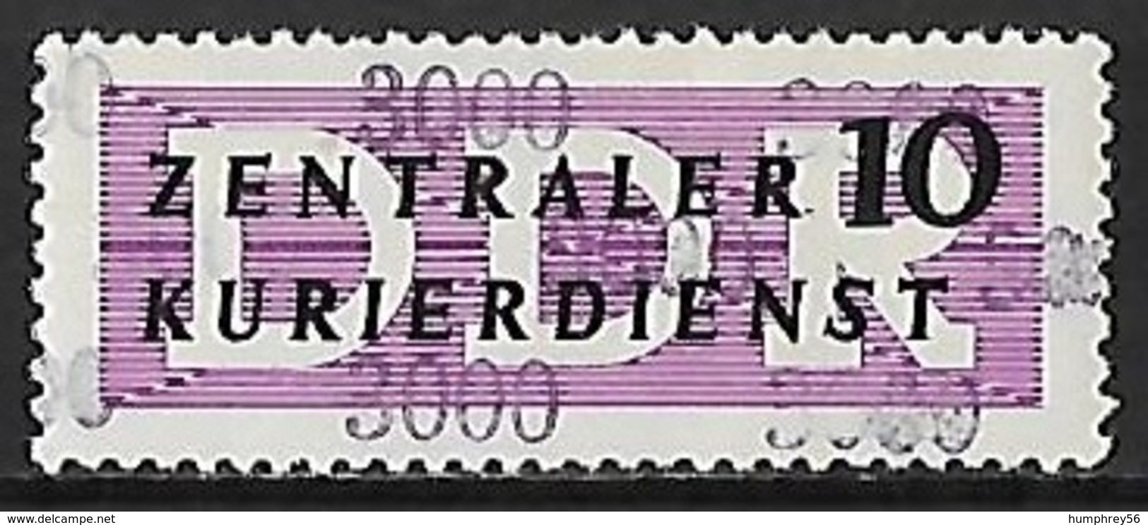 1957 - DDR - Michel 10 [Dienstmarken B + 3000] - Nuovi