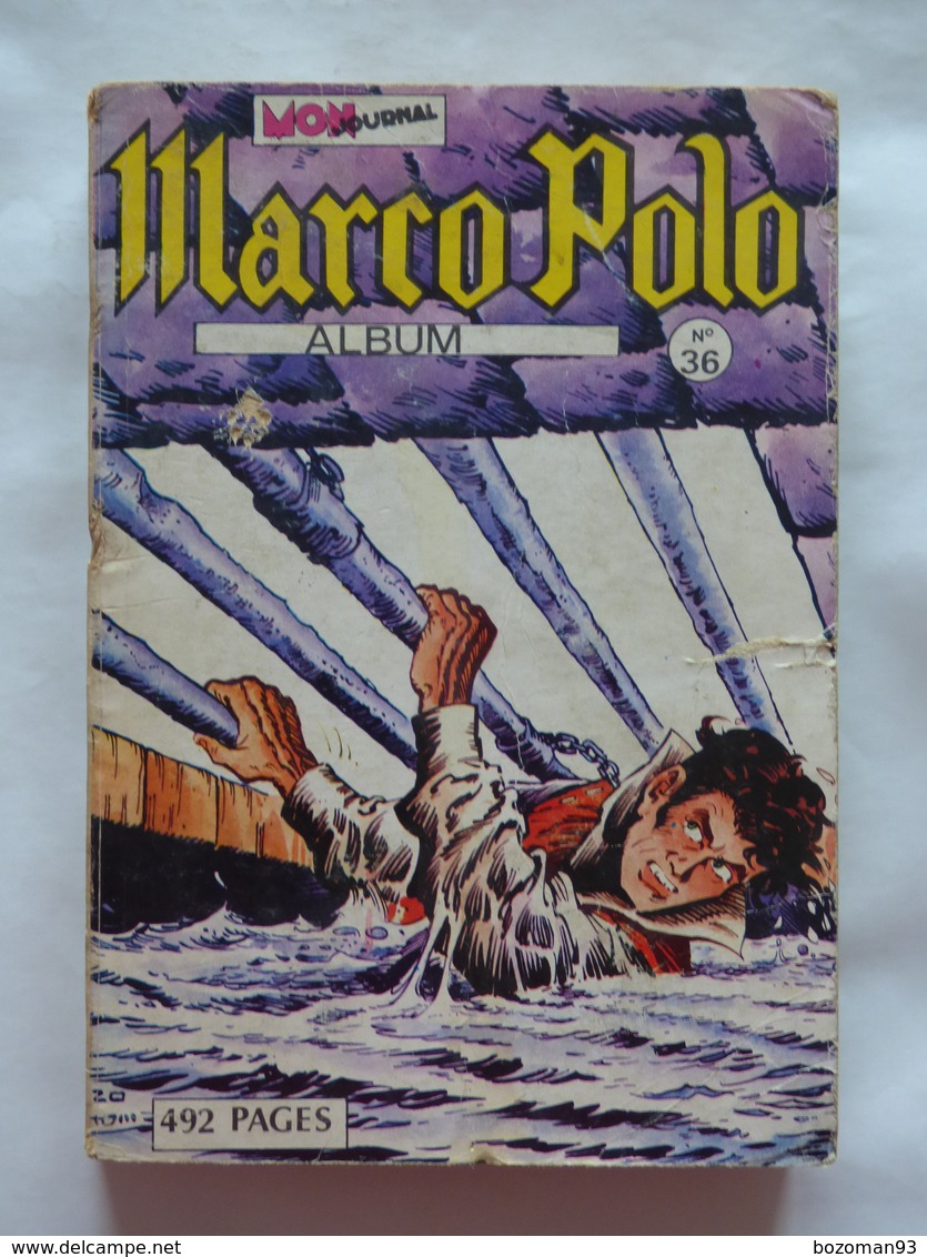 ALBUM MARCO POLO  N° 36  ( N° 166 à N° 168 )  TBE++++ - Marco-Polo