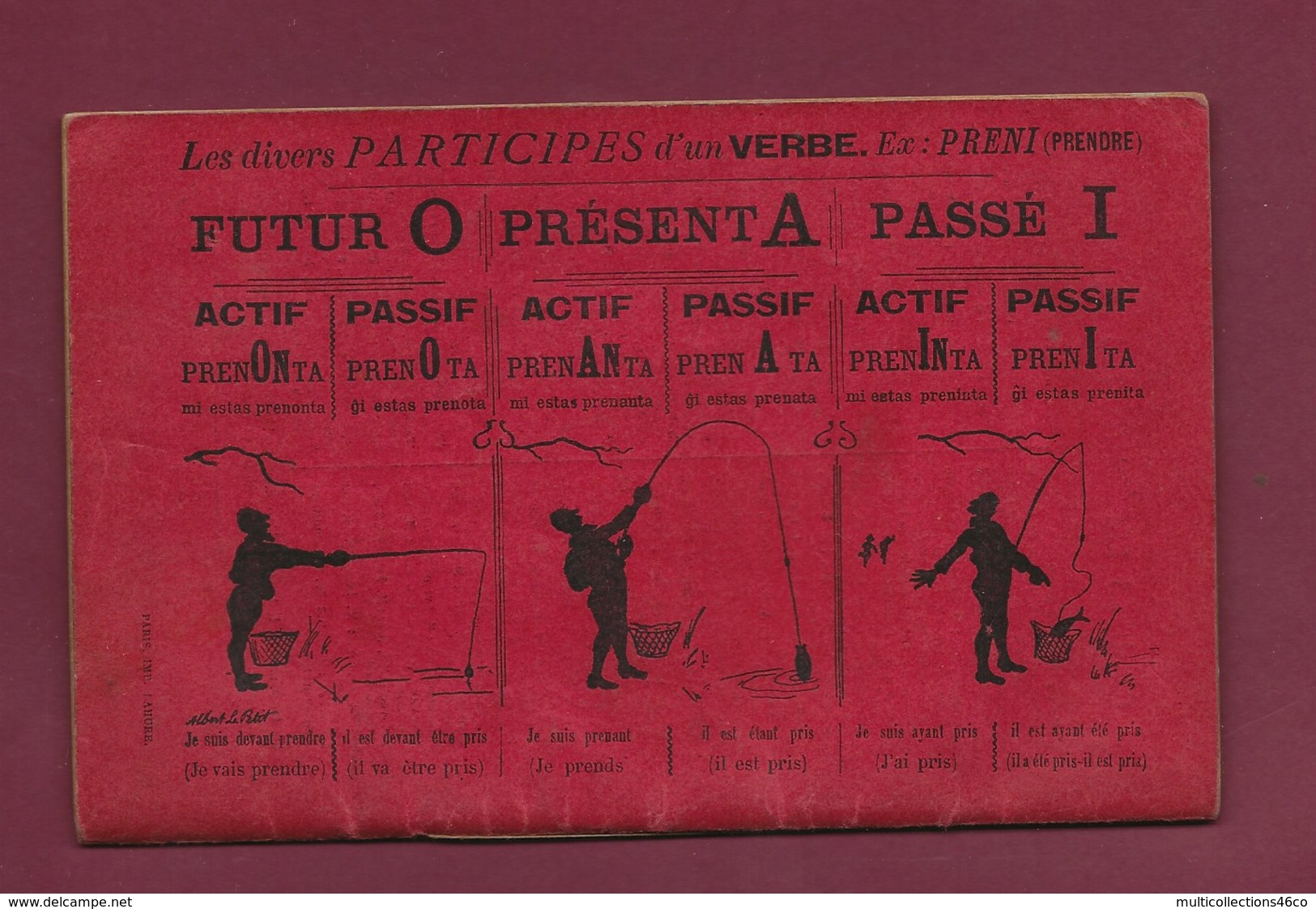 300320 - Manuel 1905 ESPERANTO Avec Vocabulaire Esperanto Français - Langue Ancienne - Esperanto