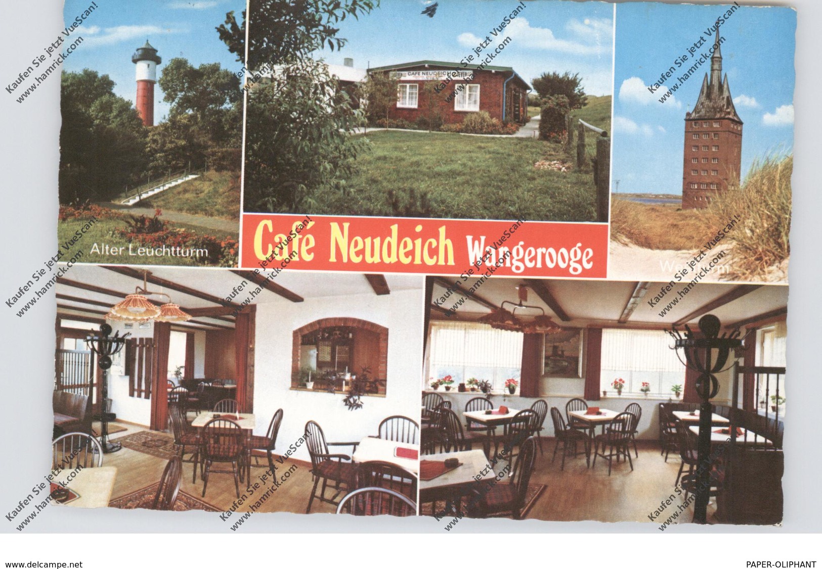 2946 WANGEROOGE, Cafe Neudeich - Wangerooge