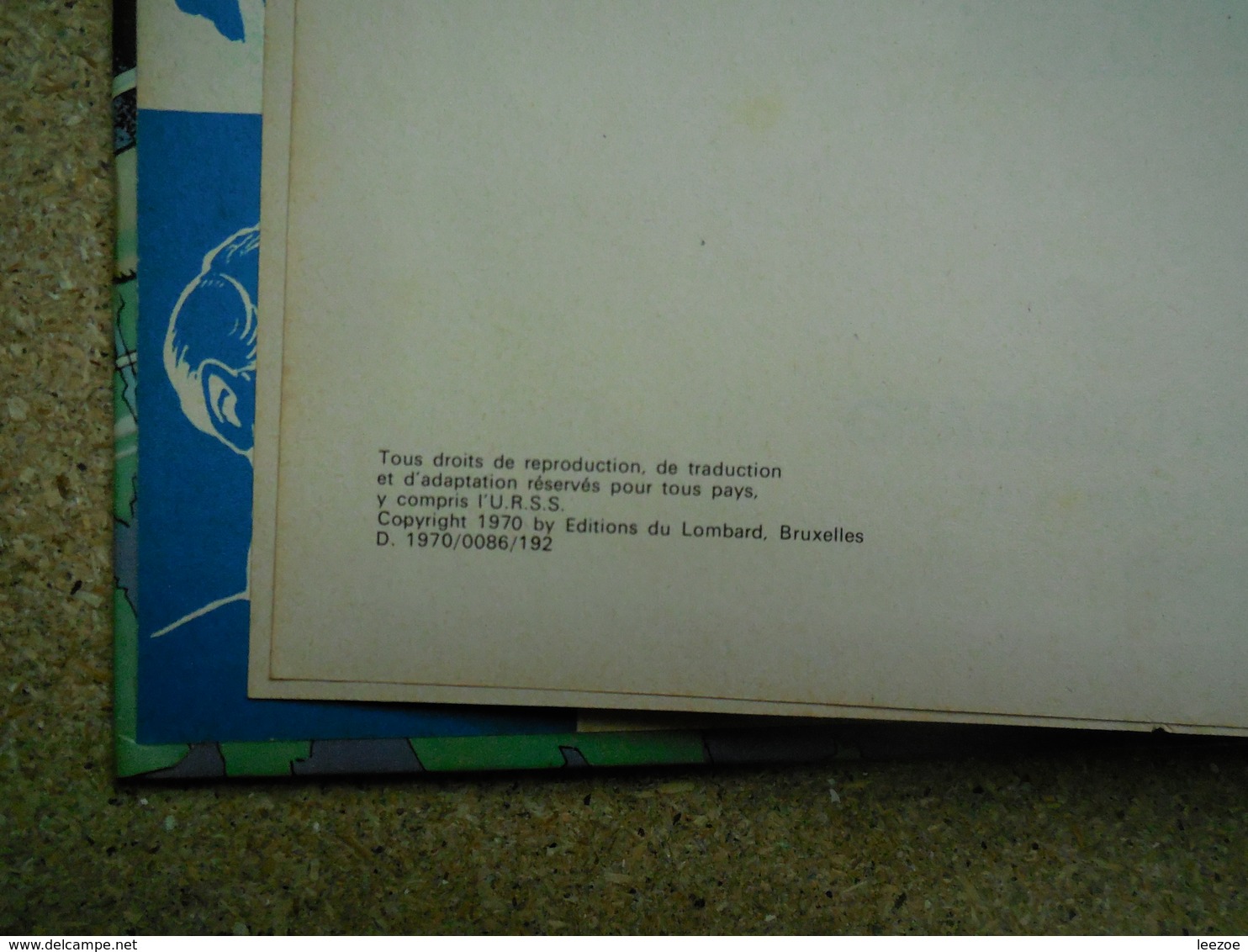 BD Blake Et Mortimer N°6. L'Énigme De L'Atlantide, De Edgar Pierre Jacobs, Lombard, 1970-  4B010320 - Blake Et Mortimer