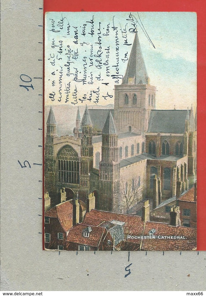 CARTOLINA VG REGNO UNITO - ROCHESTER Cathedral - 9 X 14 - 1906 - Rochester