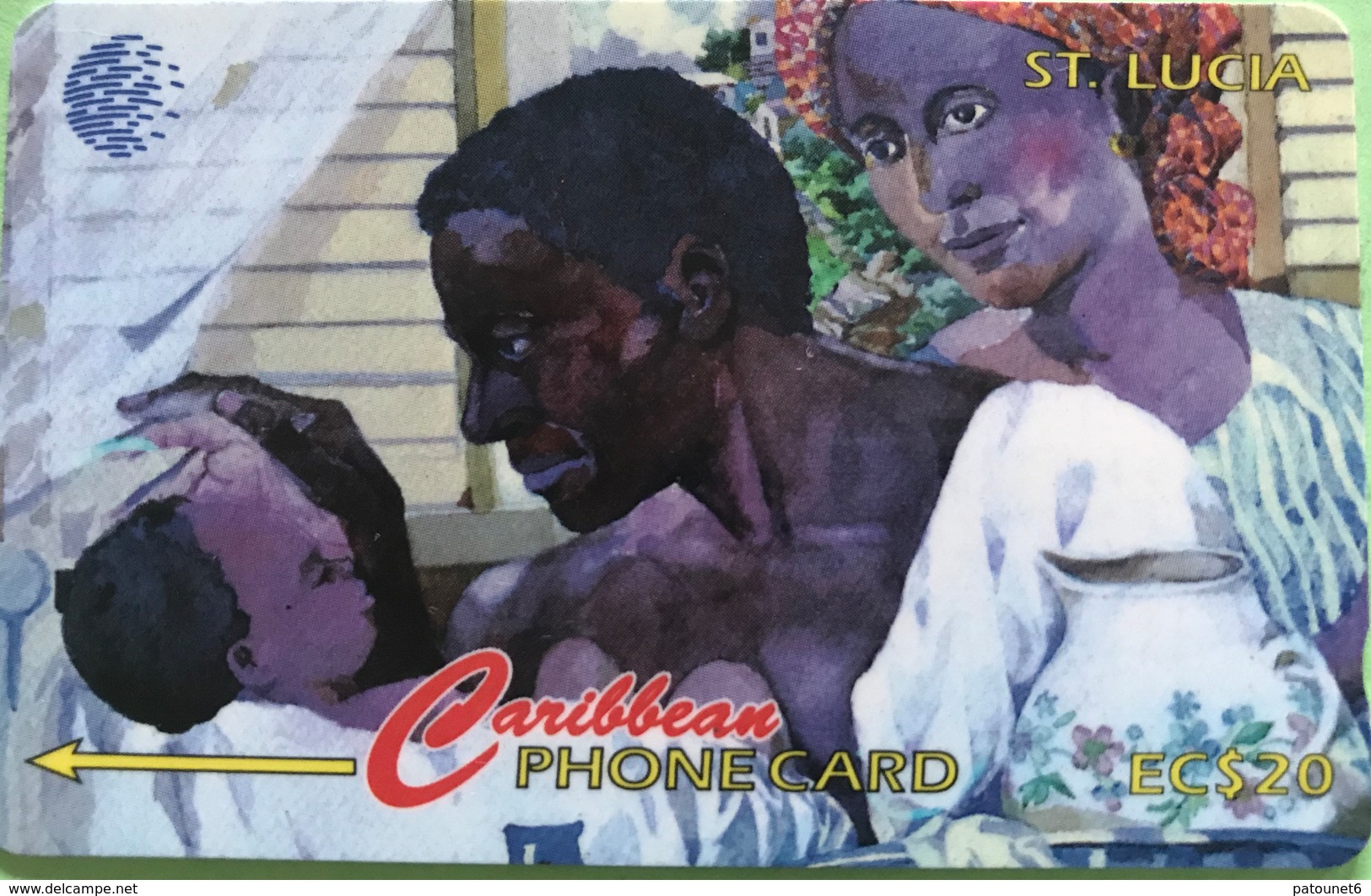 SAINTE LUCIE  -  Phonecard  - Cable & Wireless   - The People Of St. Lucia  -  EC $ 20 - Sainte Lucie