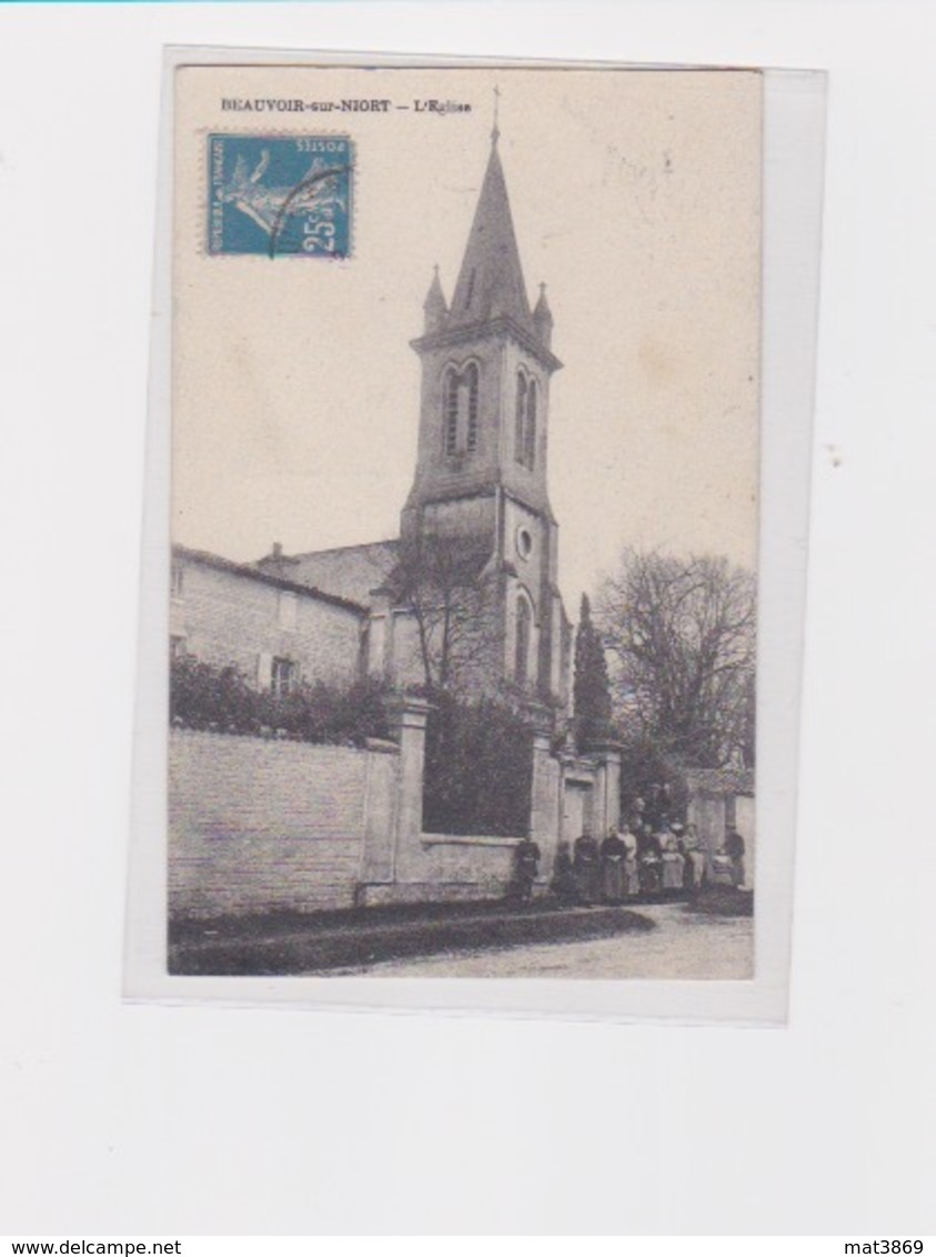 BEAUVOIR SUR NIORT 79 EGLISE - Beauvoir Sur Niort